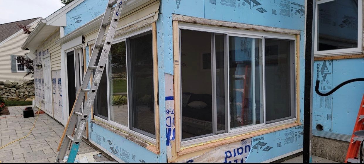 Residential Roofing Installation using Owens Corning TruDefinition & Certainteed Cedar Impressions Pacific Blue by A Plus Exterior