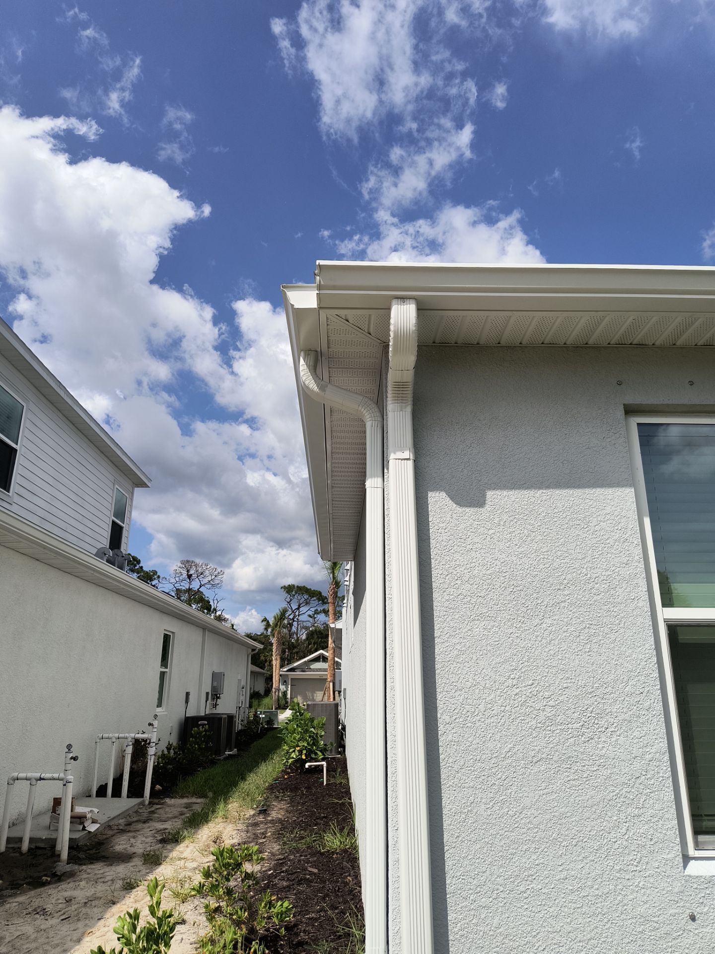 Downspout Repair and Replacement in Sarasota FL by Gutter Professors