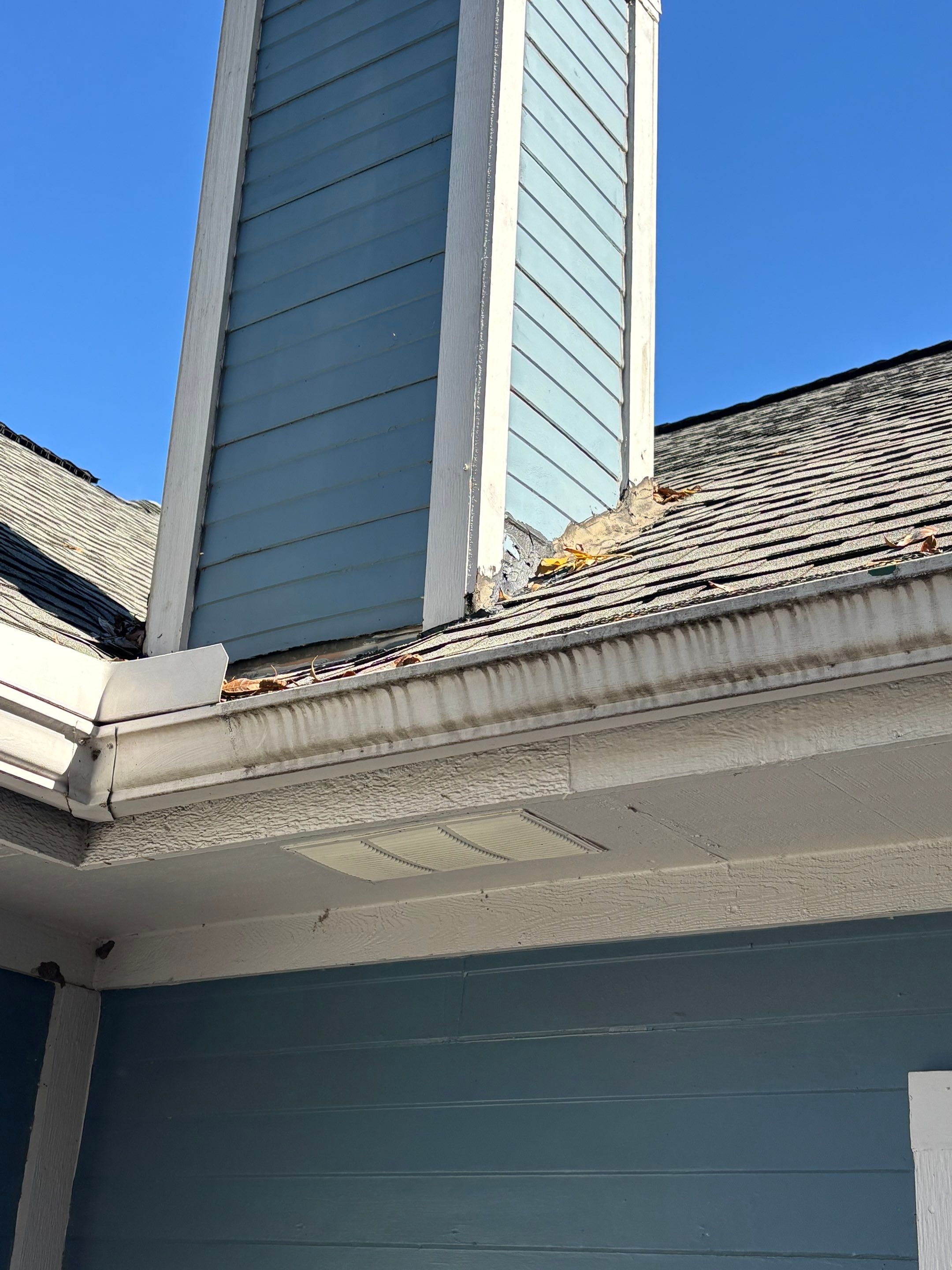 Chimney Rebuild by Joe Hall Roofing Inc