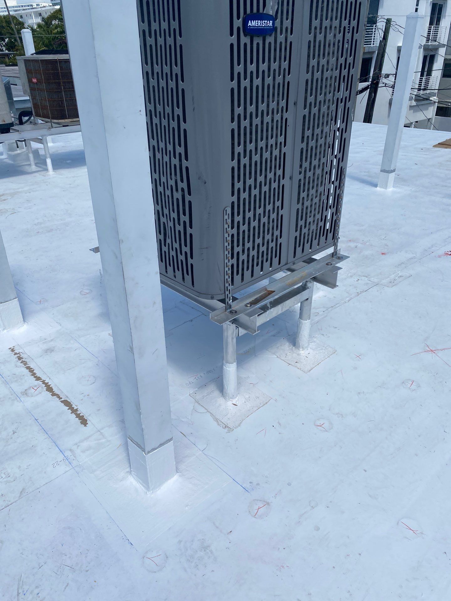 Miami Beach Condominium Complete Flat Roof and TPO Installation by AJF ROOFING INC