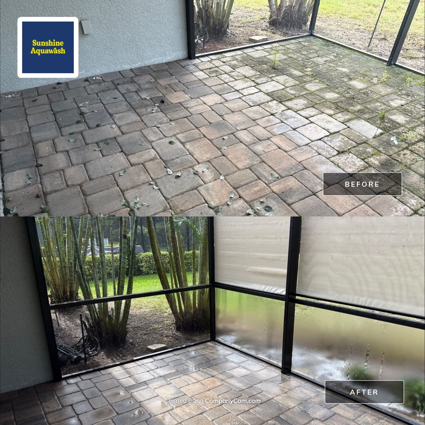Pre-Sale Exterior Cleaning – Forest Creek Community, Parrish, FL by Sunshine AquaWash