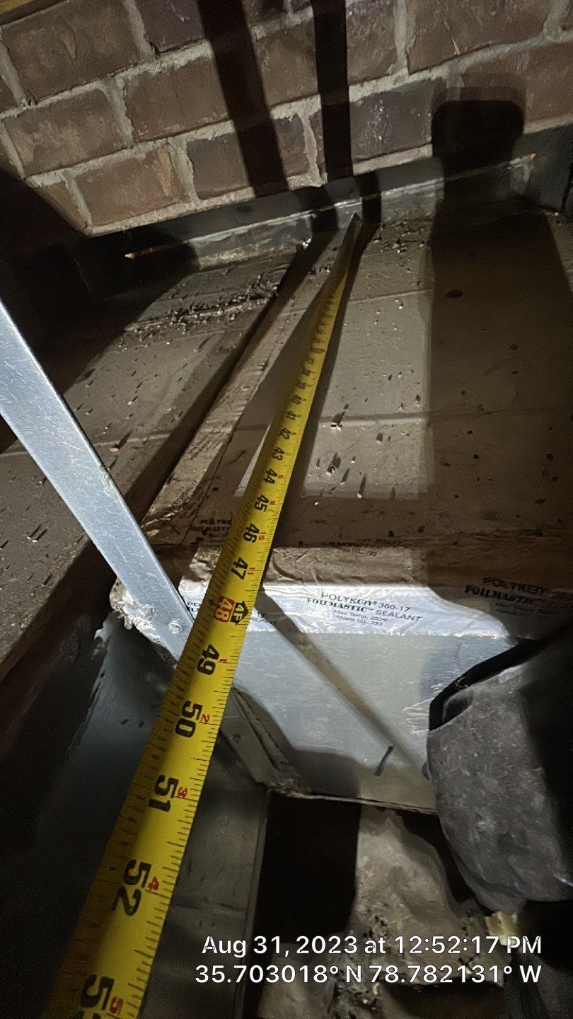 Trane Gas Package Unit Install by Nick's Mechanical LLC.