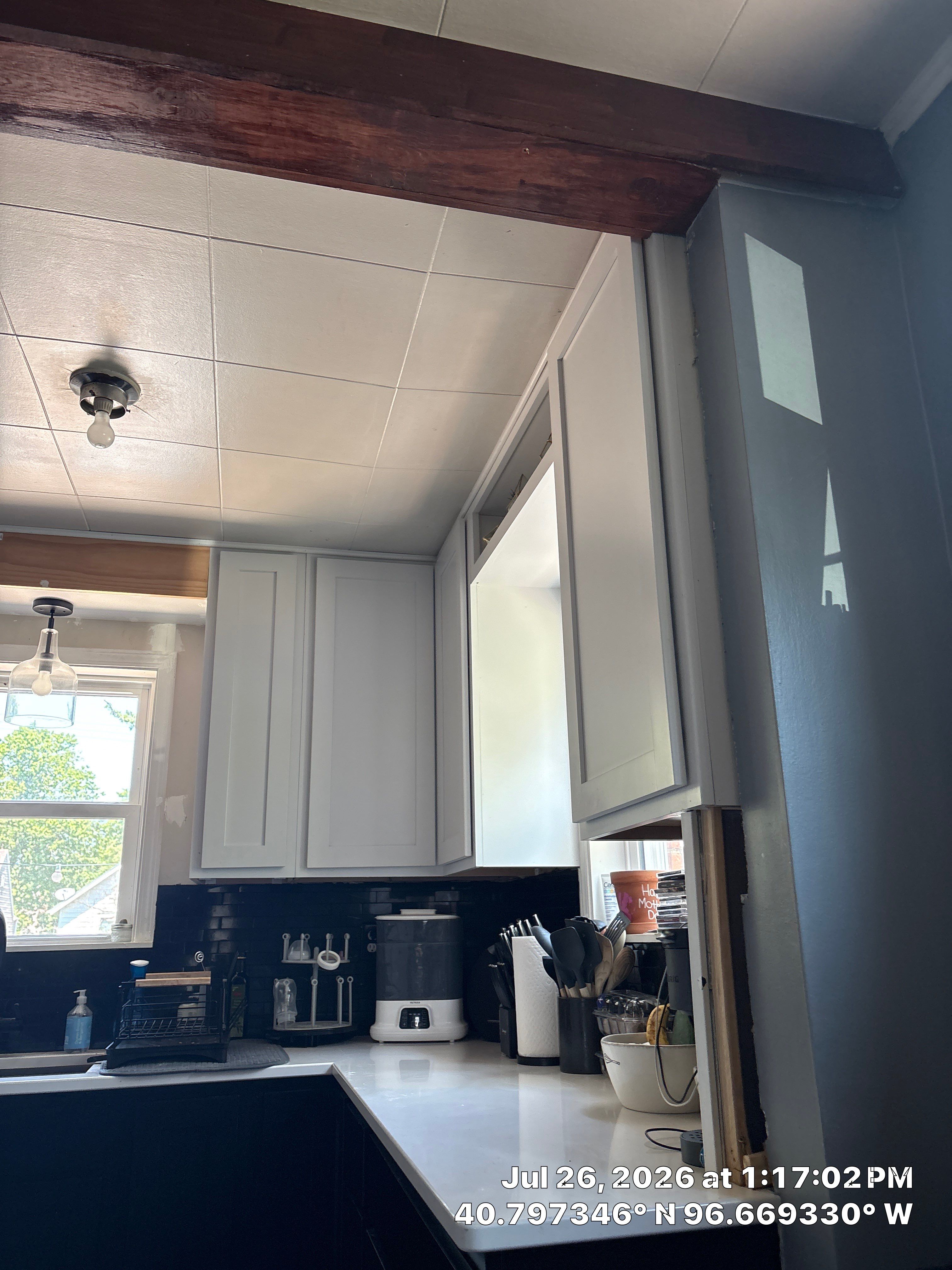 Modern Kitchen Remodel with Two-Tone Cabinets in Lincoln by CompanyCam Sales Demo