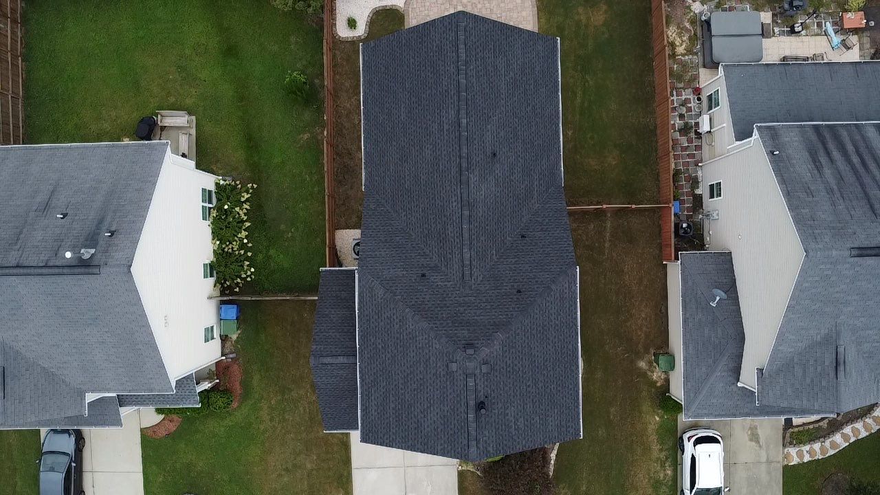GAF HDZ Charcoal by Skybird Roofing