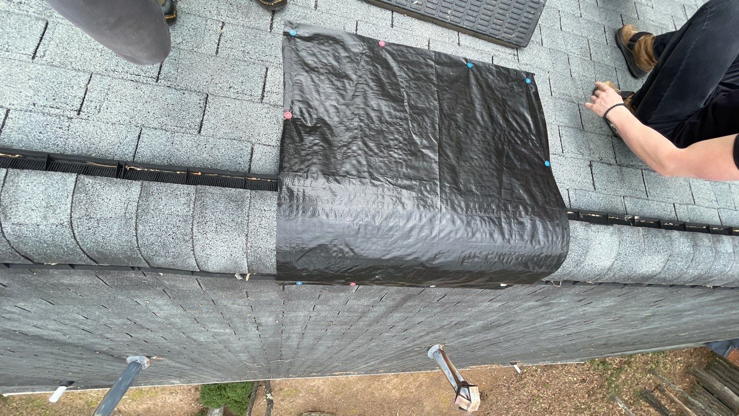 Residential Roofing Installation using Owens Corning Quary Gray by Inspector Roofing and Restoration