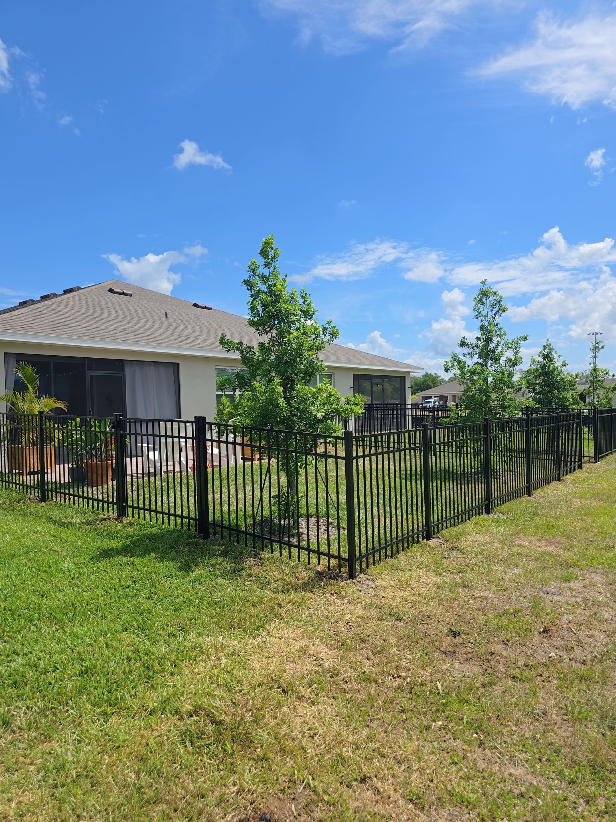 Aluminum Fence in The Cove at West Port by True Fence LLC
