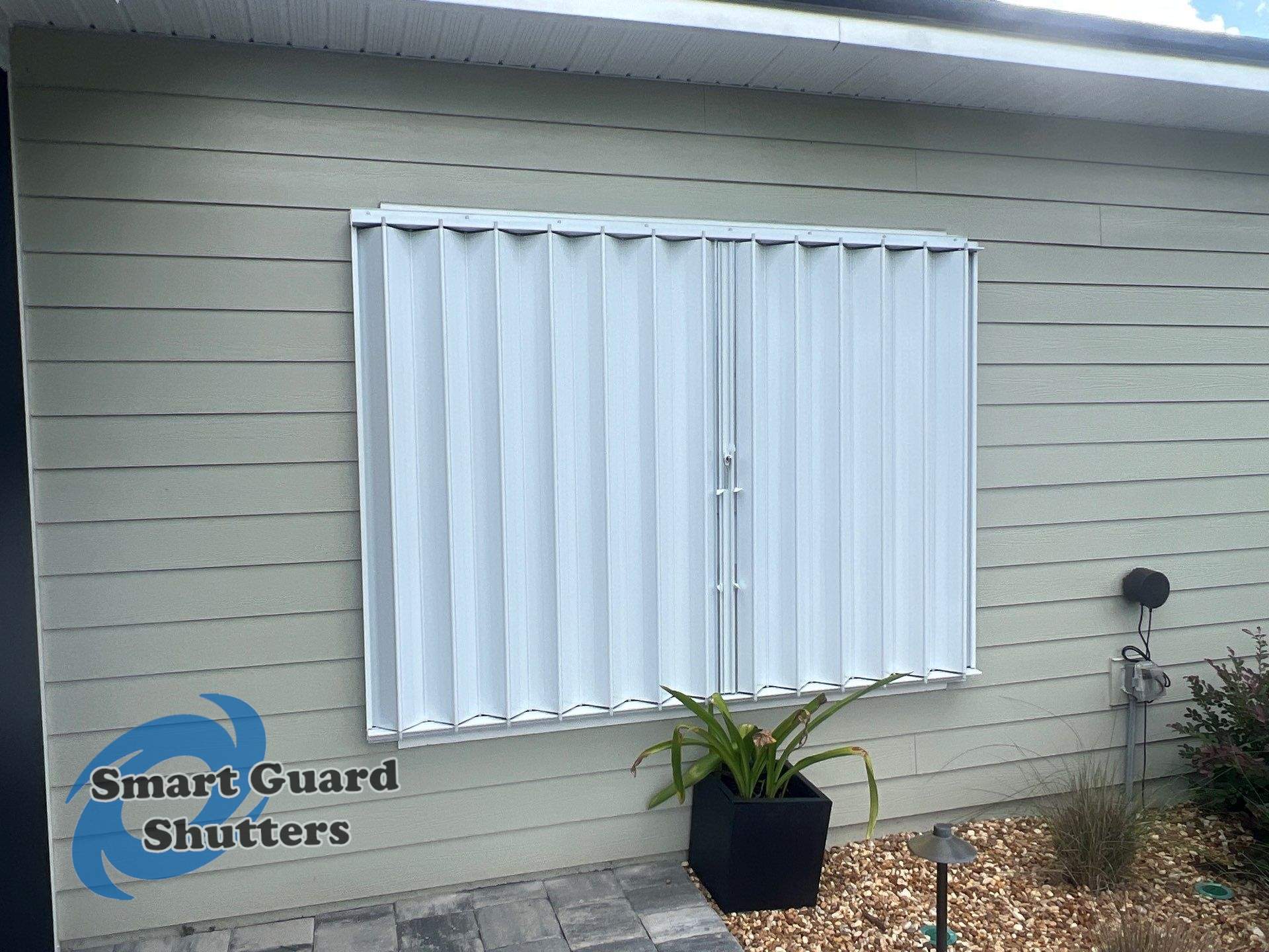 Hurricane Protection  by Smart Guard Shutters