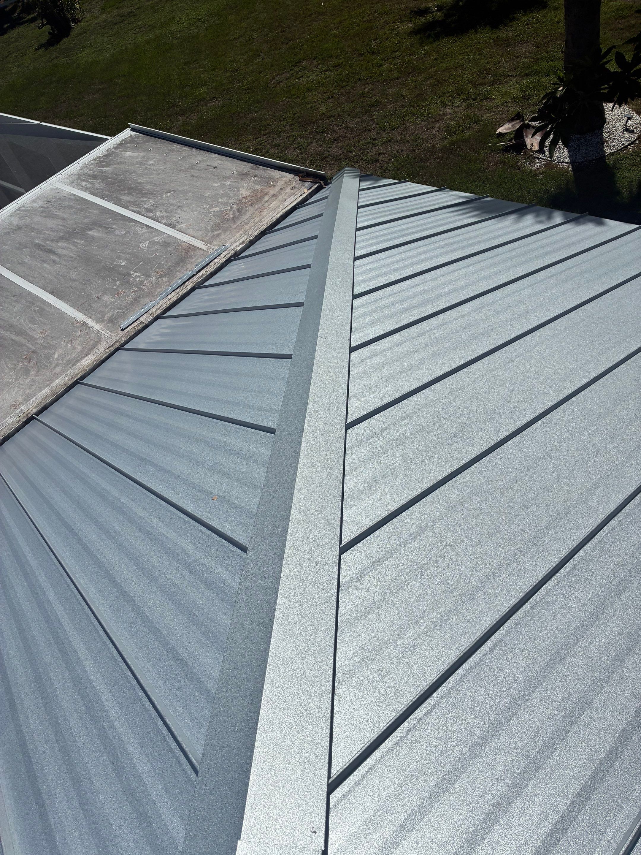 24ga 1" Nail-Strip Mill Finish by Total Roofing System The Metal Roof Experts