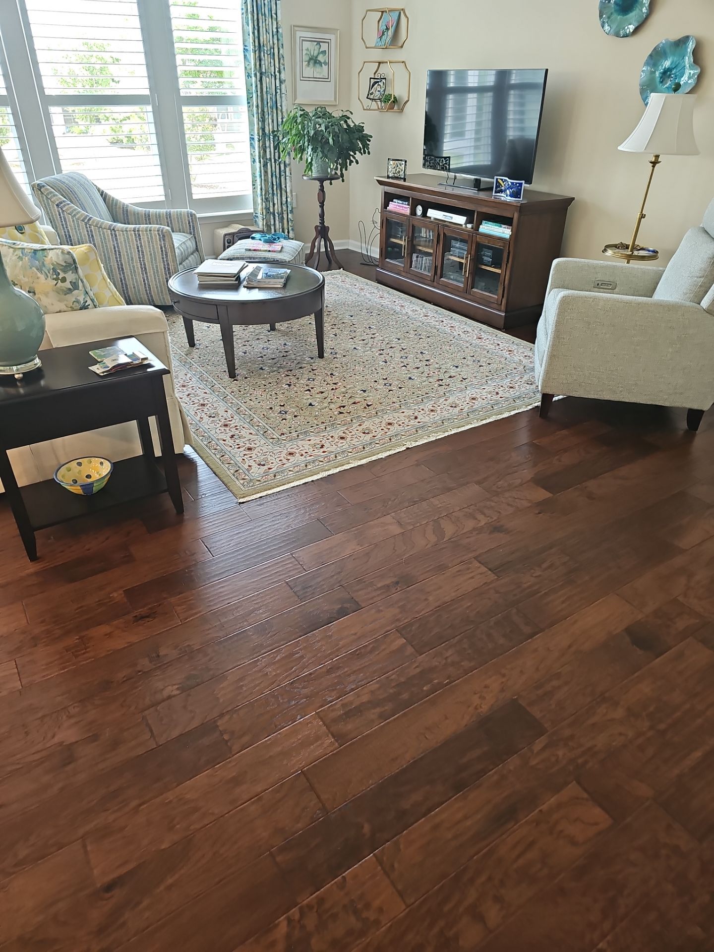 Luxury Vinyl Plank Flooring Installation and Interior Refresh in Durham by Billy Weatherspoon Contractor