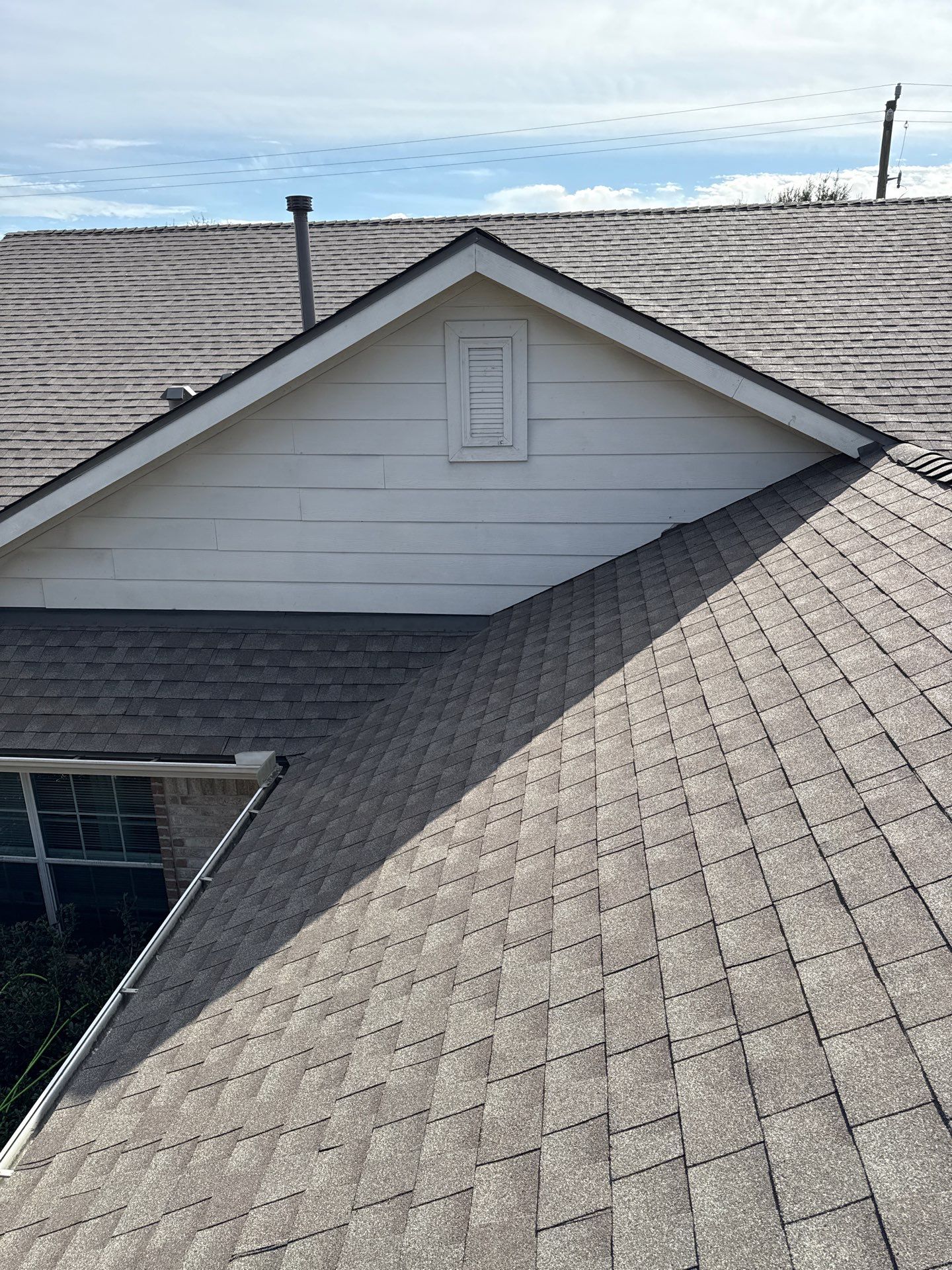 Residential Roof Replacement using GAF NATURAL SHADOW - WEATHERED WOOD by Elite Roofing LLC