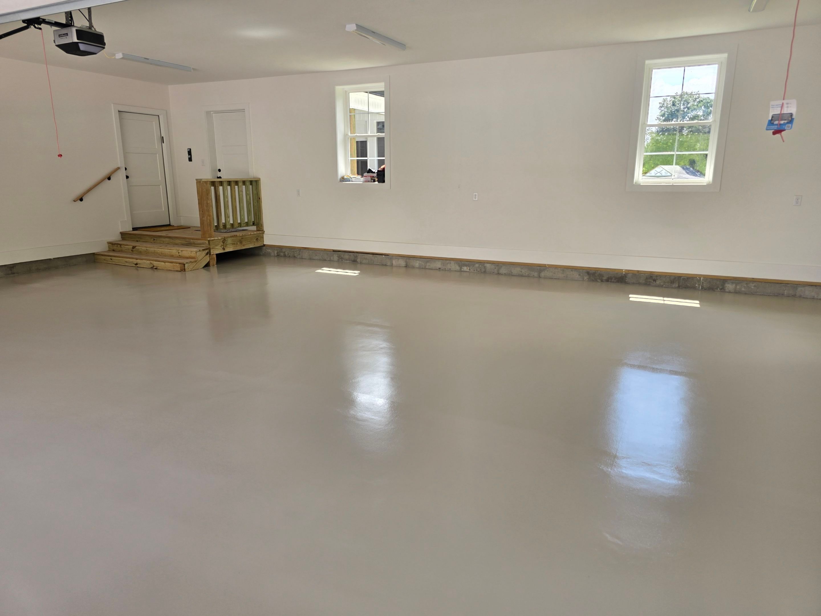 Garage Using Greige UDP by Elite Floor Solutions