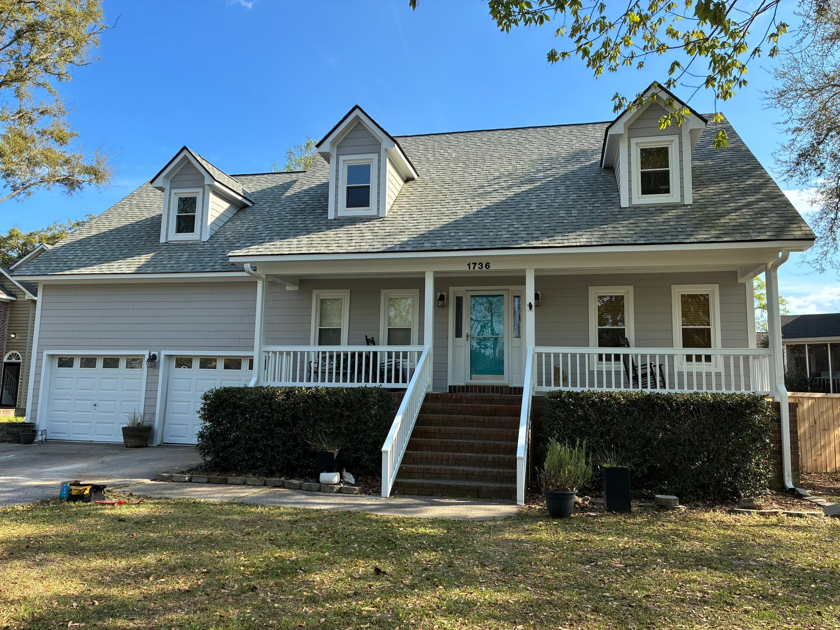 Exterior Siding Replacement and Porch Renovation in Charleston by Top Tier Charleston