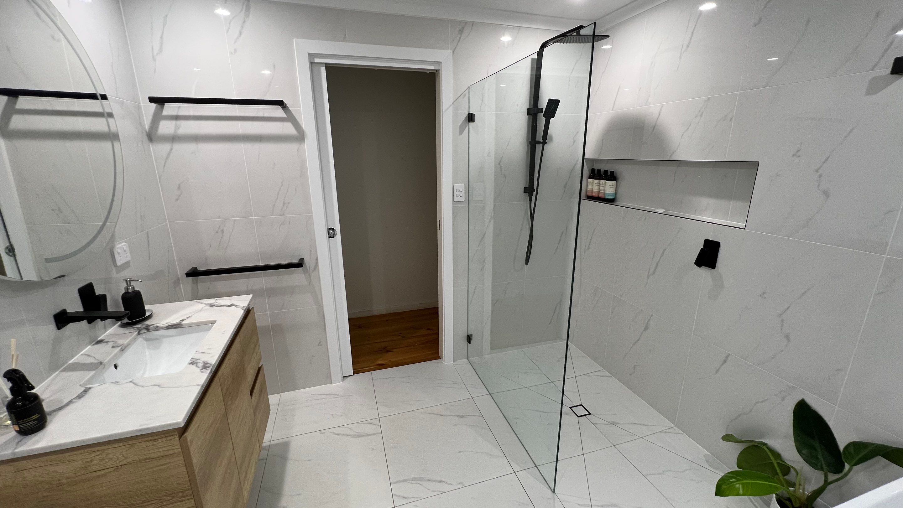 Separate Bathroom & Toilet Converted Into One Room by Re-seal Bathrooms
