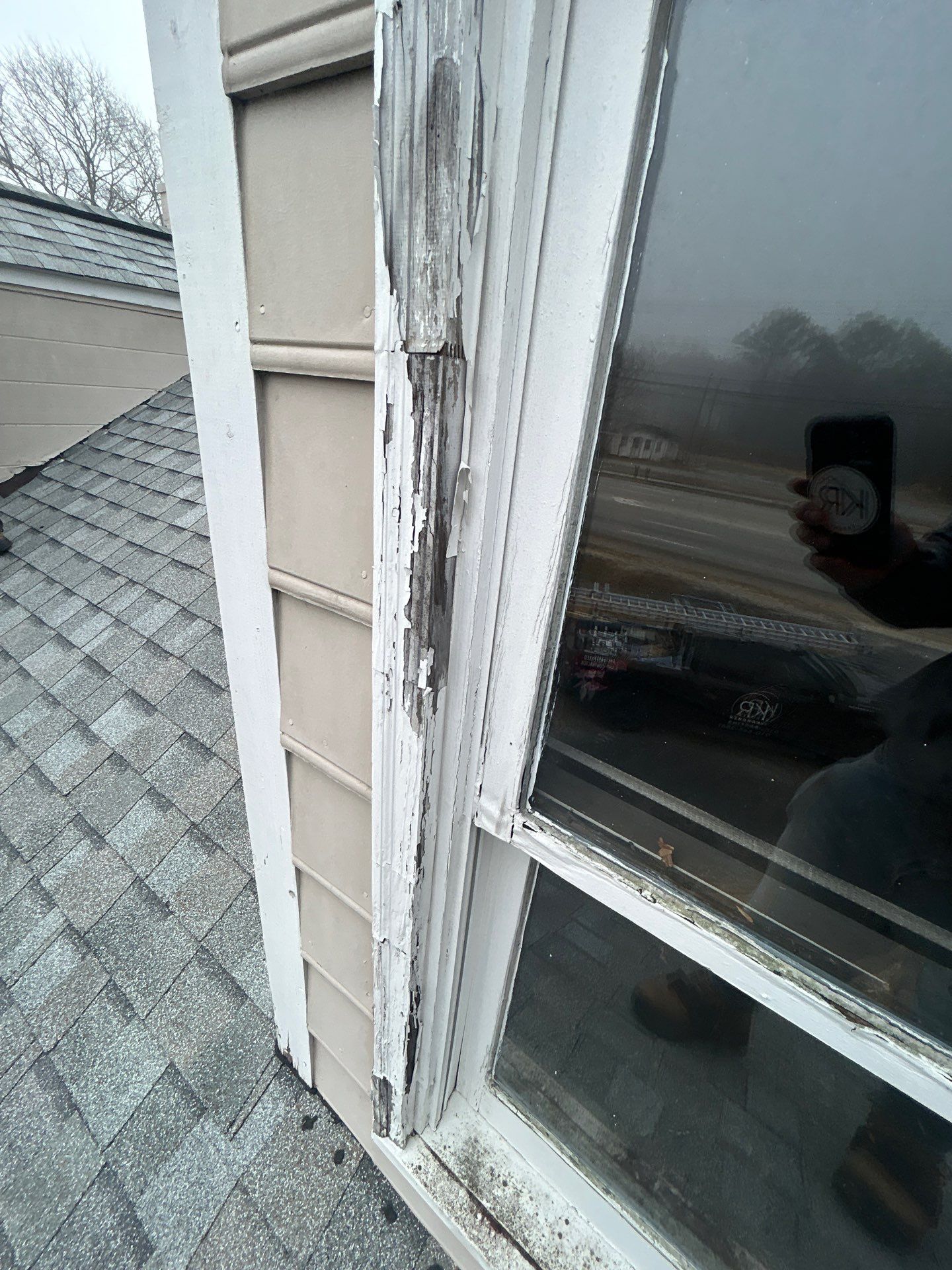 Exterior Damage using Inspection by Karcher Roofing & Construction