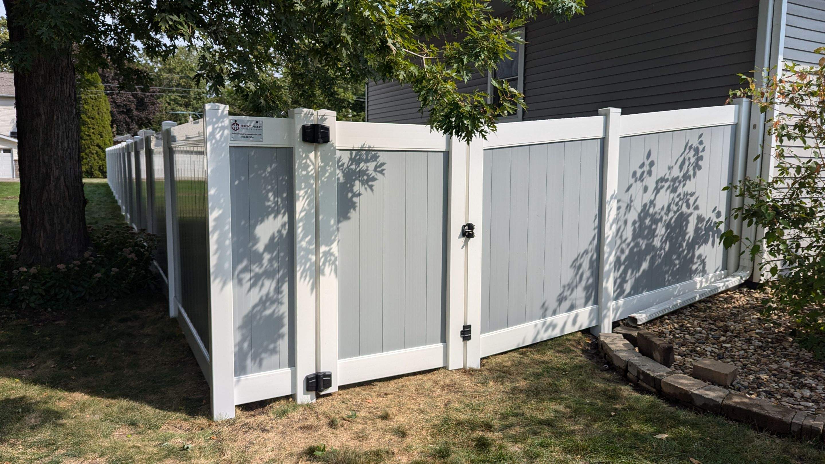 Project in Dike by Perfect Picket Fence and Stain