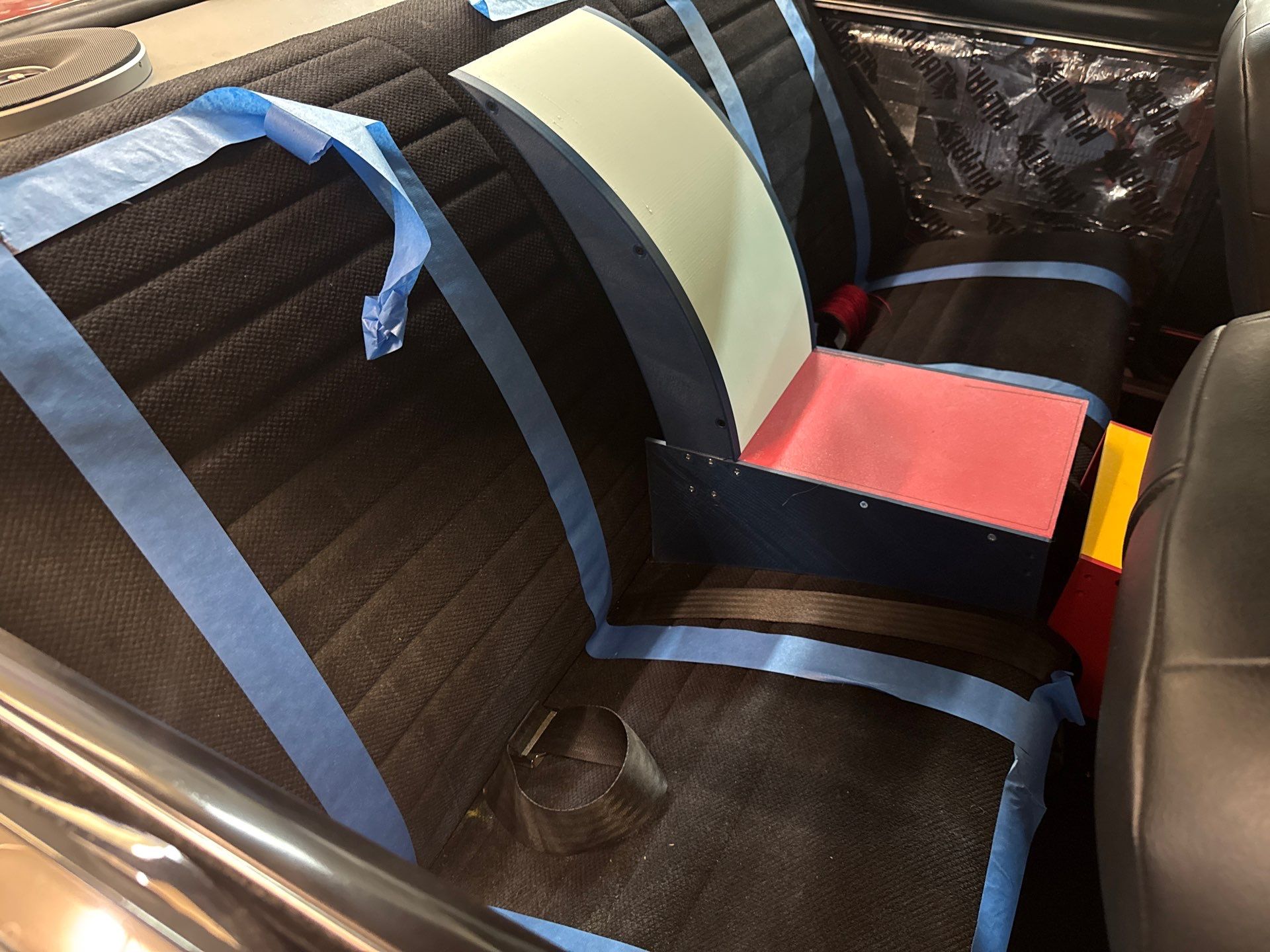 1963 Nova SS Custom Leather Interior  by Rocky Mountain Upholstery Co