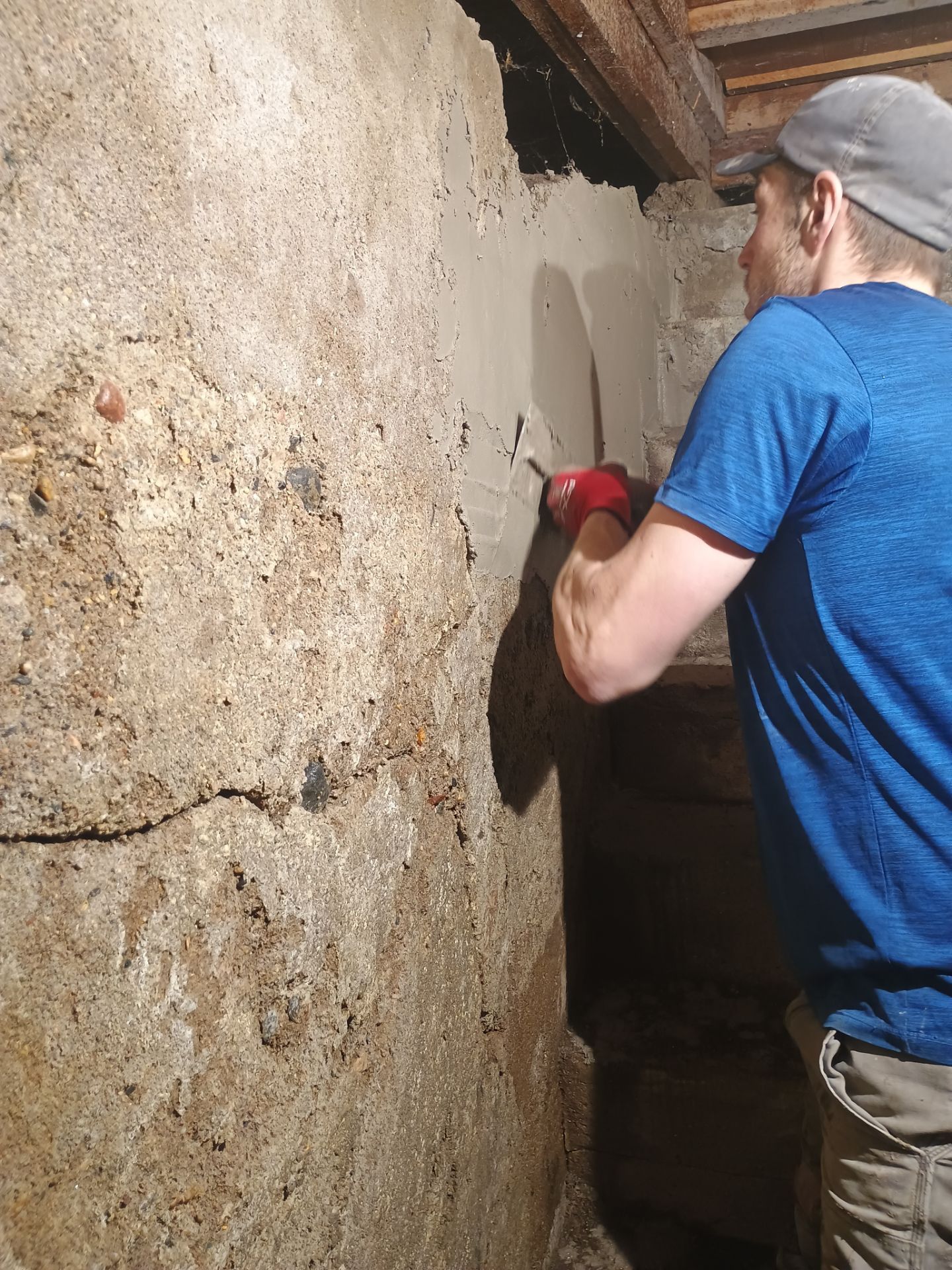 'Tis the Season for Parging by Waterproofing Northeast