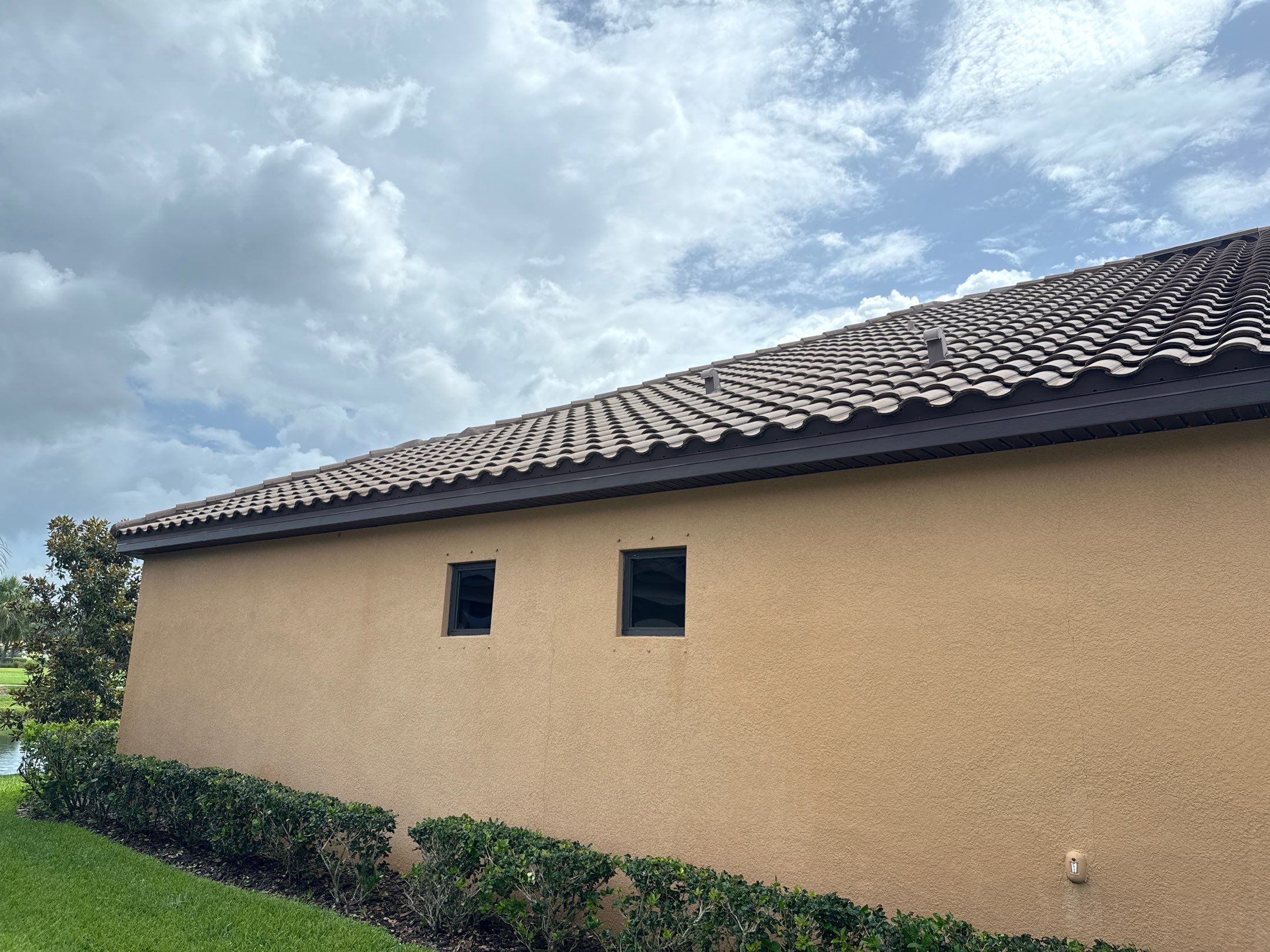 Tile Roof Cleaning & Paver Driveway Restoration – Artisan Lakes Esplanade, Palmetto, FL by Sunshine AquaWash