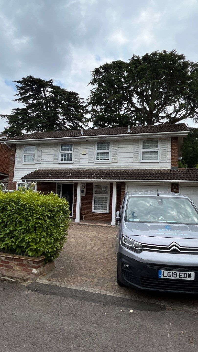Roof Clean - Biocide Treatment using Mosmatic FSC and Biocide by Ges Exterior Cleaning ltd