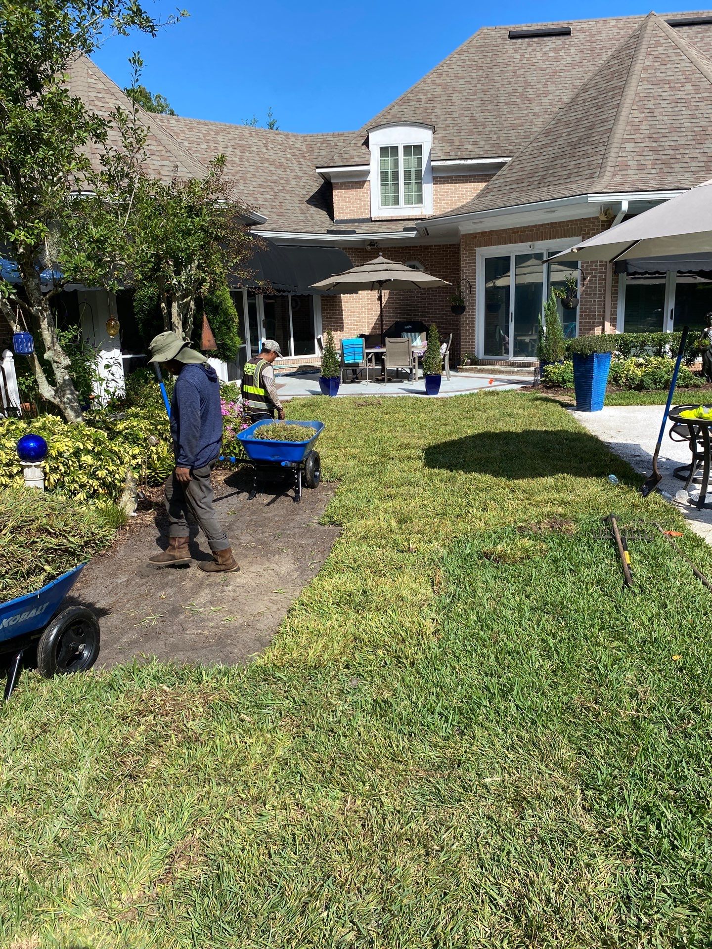 Deerwood Resident | Sod Removal & Install by ProGreen Services