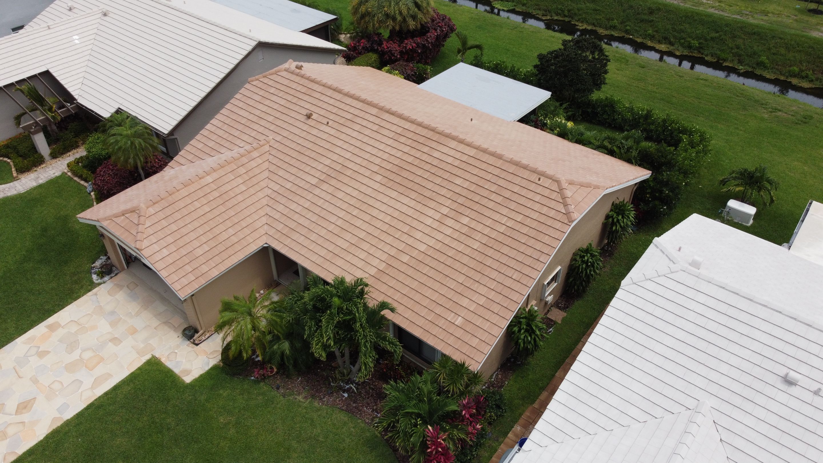 Residential Roofing Installation using Eagle Roofing Tile by BLUES BROTHERS ROOFING