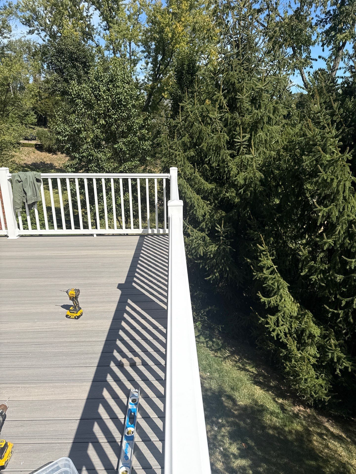 Deck extension  by Cousins Roofing Siding & Decks