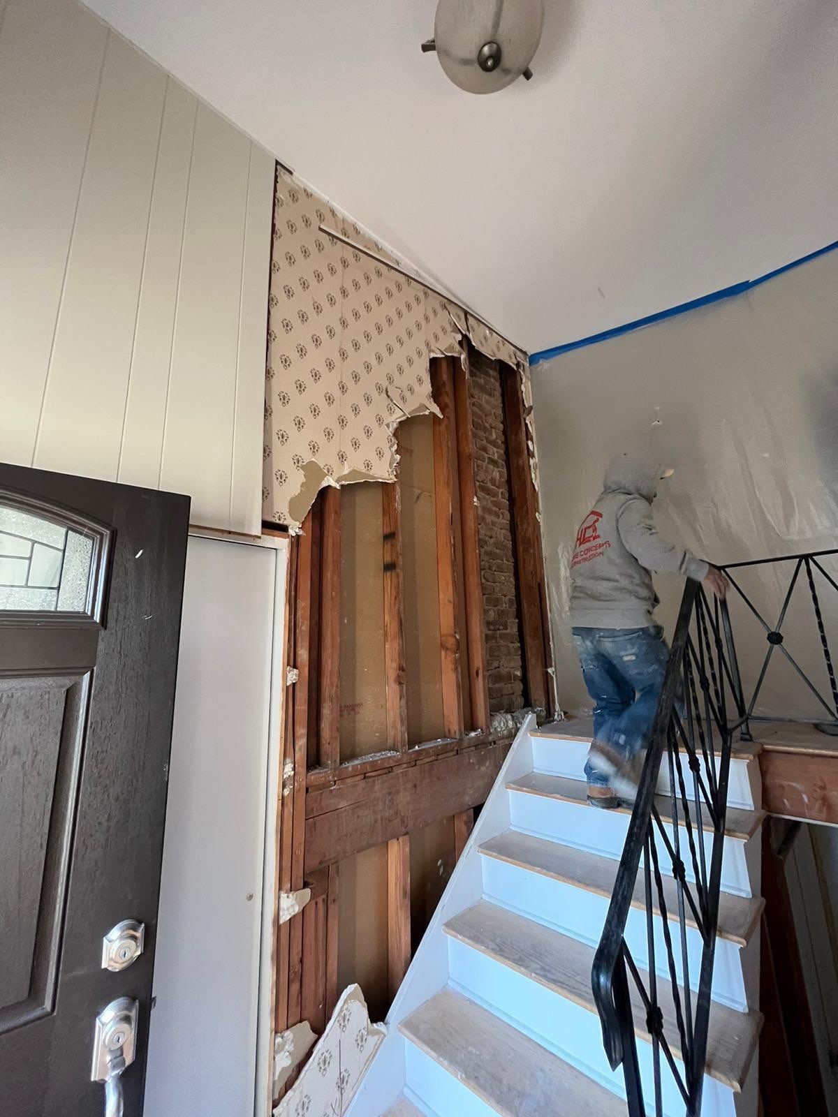 Major Remodel using Tile by Home Concepts Construction