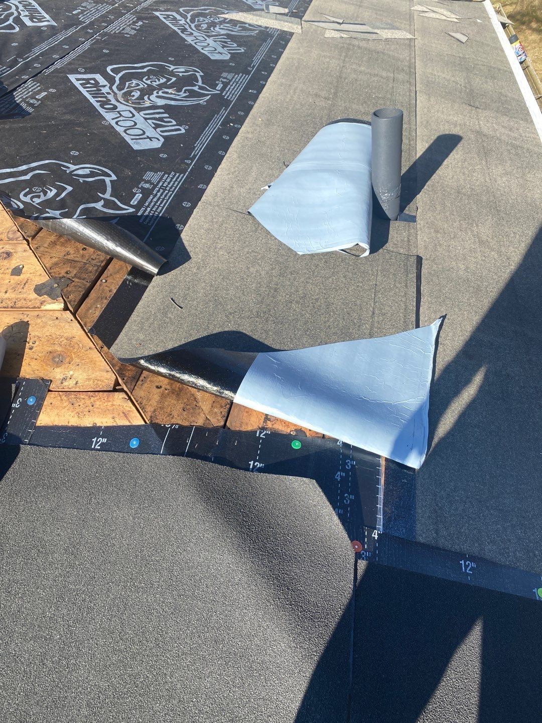 Residential Roofing Installation using Ownens Corning Duration Brownwood by Absolute Roofing and Construction