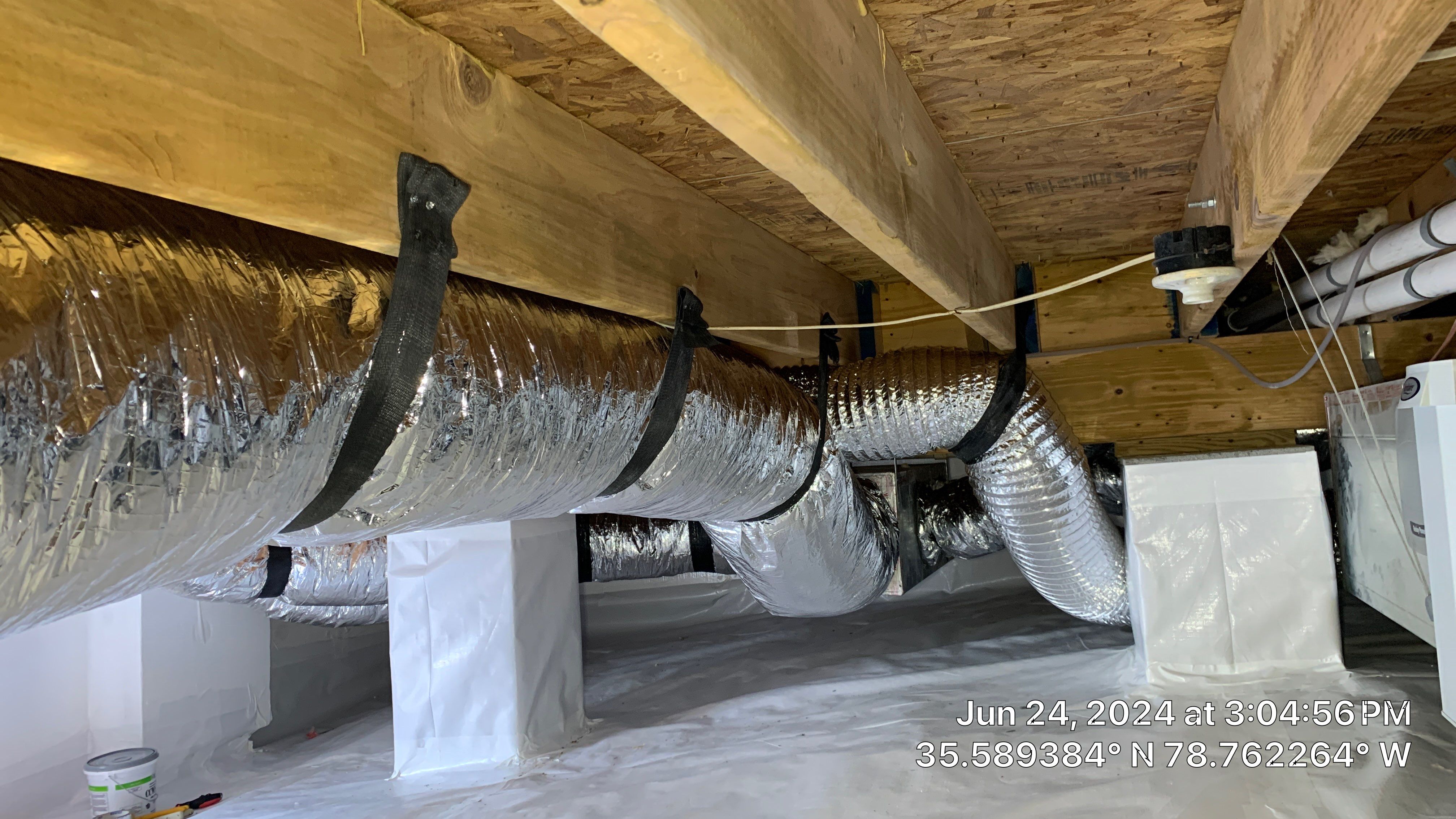 2 Trane XV20i Split System Install by Nick's Mechanical LLC.