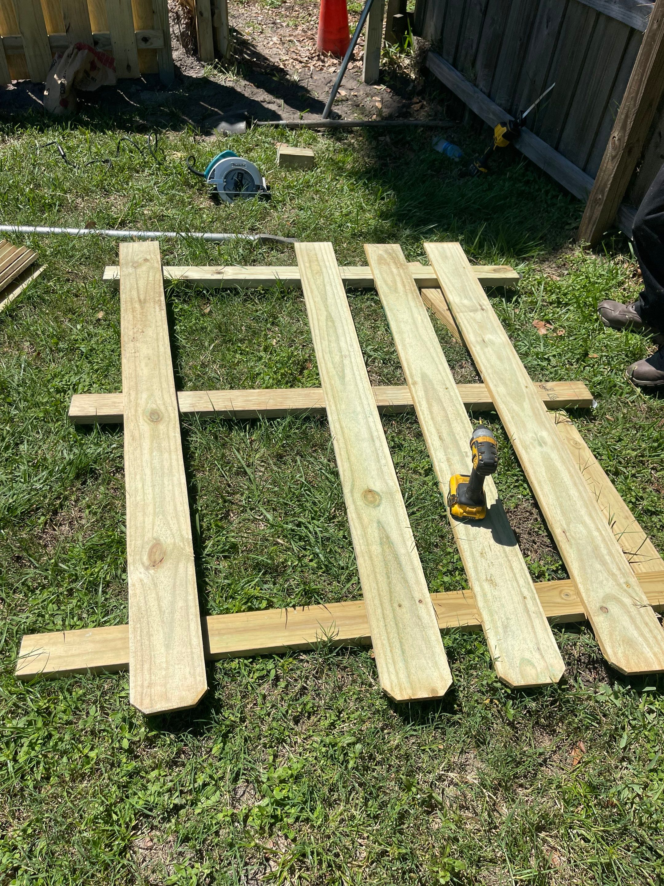 Sarasota, FL 6ft. Tall Treated Board on Board Privacy Fence by Asap fence and gates, LLC