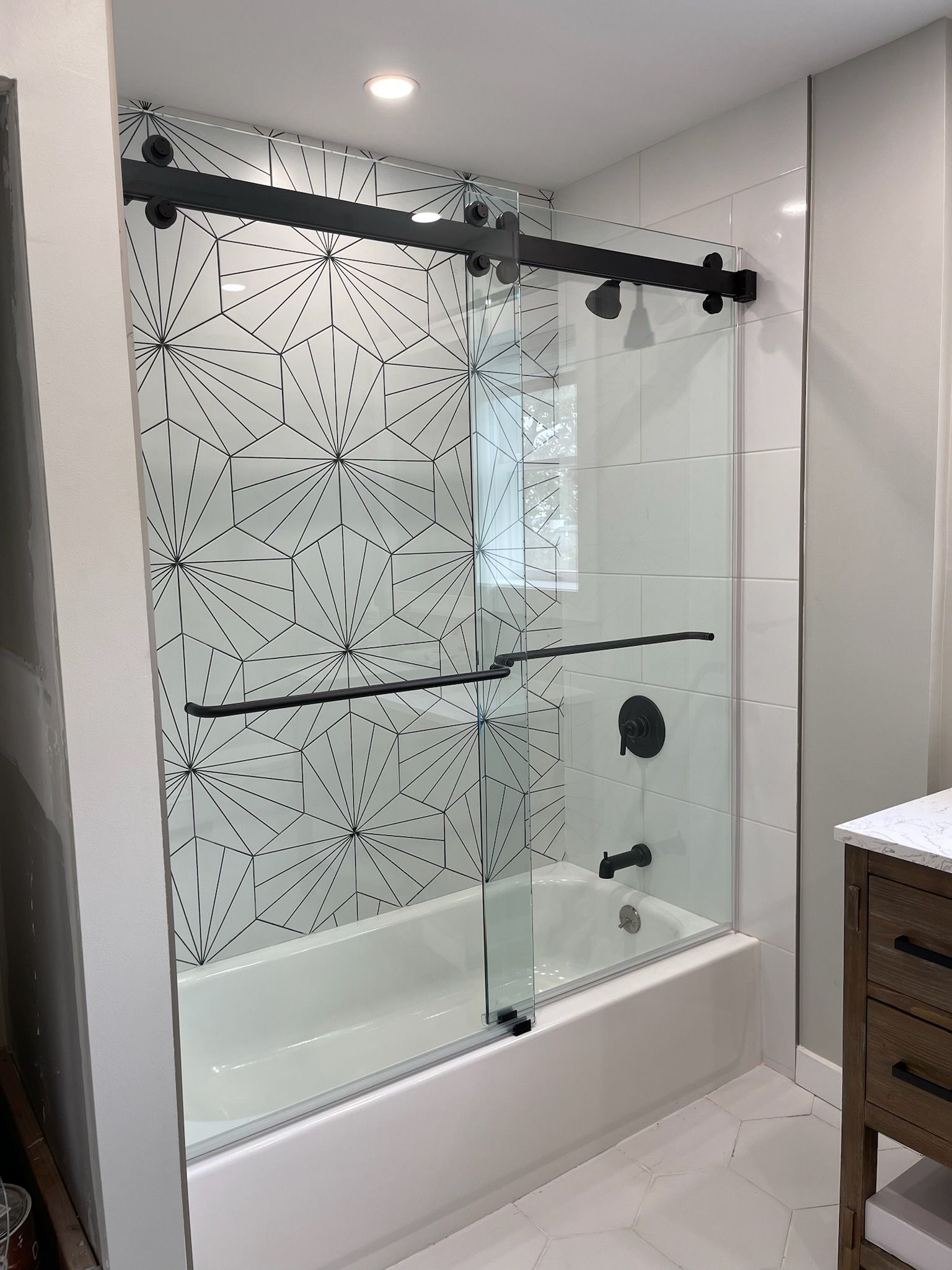 Kids bathroom Upgrade by Cedar Contractors Group, Inc.