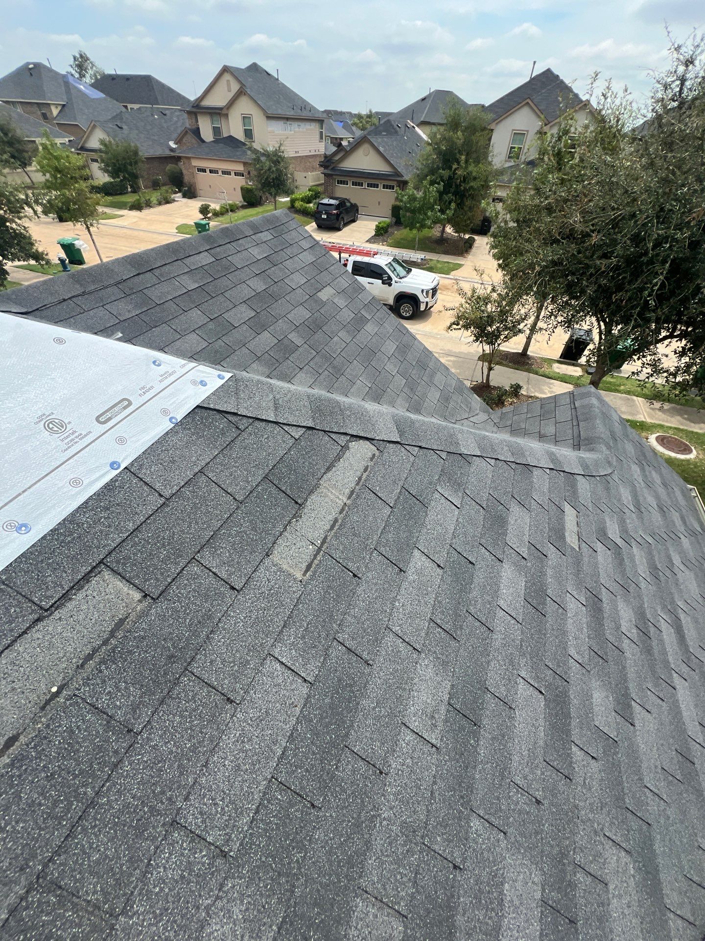 Residential Roofing Repair using Owen's Corning Duration (Lifetime) Shingles by Roof Repair Company