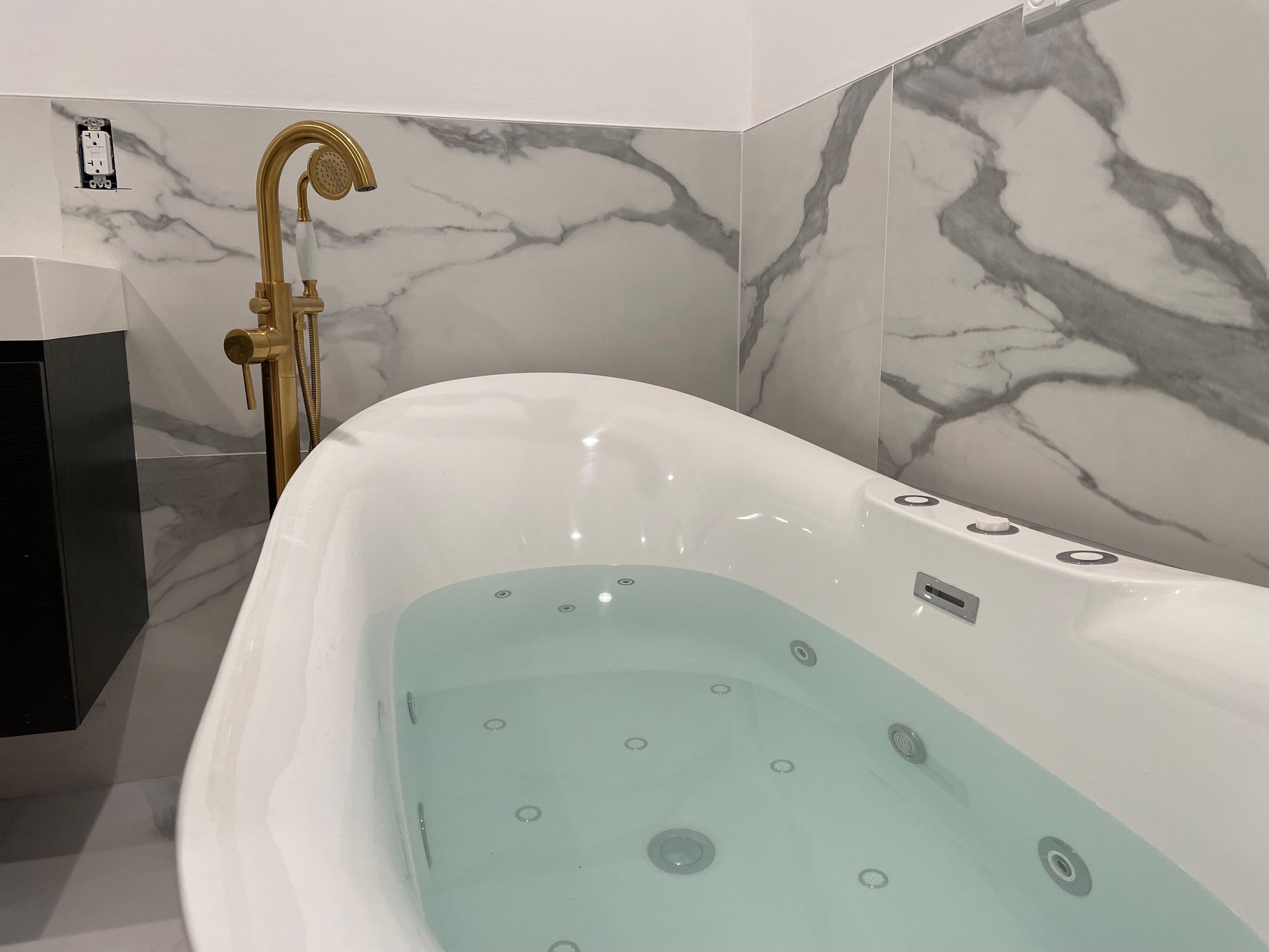 Bathroom Remodel using Tile by Home Concepts Construction