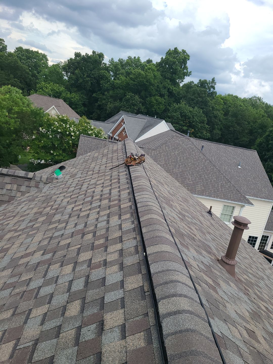 Haymarket: Roof Replacement with CertainTeed Landmark Pro Designer Shingles in Max Def Weathered Wood by RM Banning, Inc.