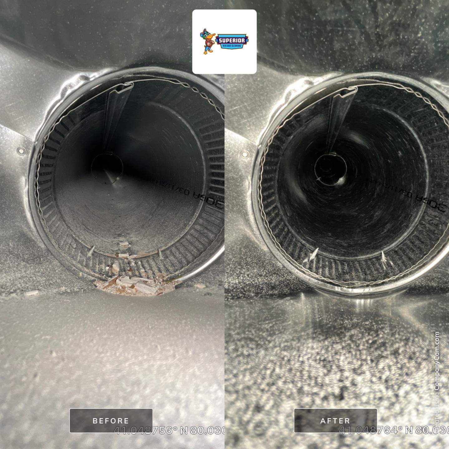 Air Duct Cleaning With a Vacuum Truck in Slippery Rock, PA by Superior Air Duct Cleaning