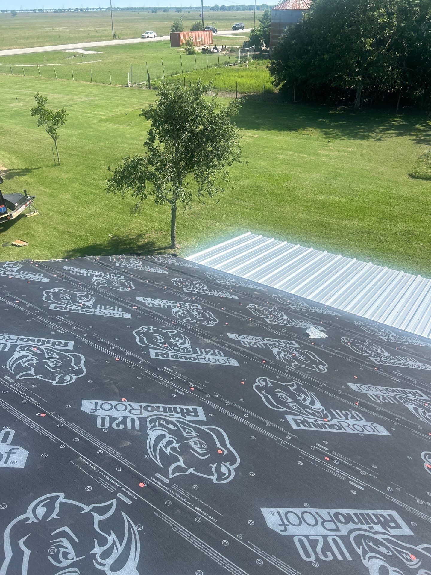 Residential Roofing Installation using Metal by Roof Repair Company