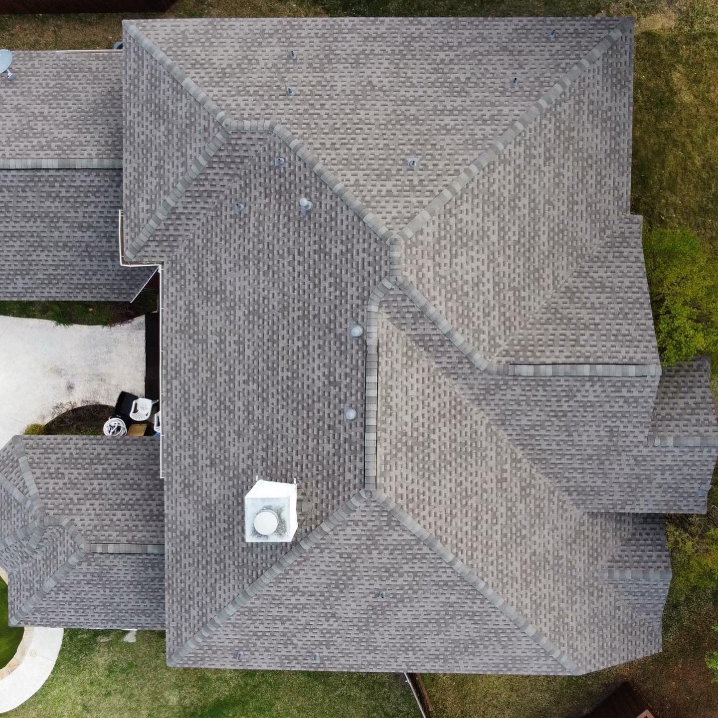 Residential Roofing Installation using GAF Timberline HDZ Weathered Wood by OneSource Roofing and Restoration