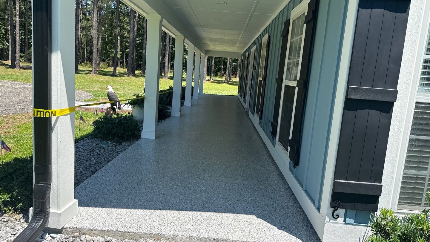 Pool Deck by Innovative Concrete Coatings 