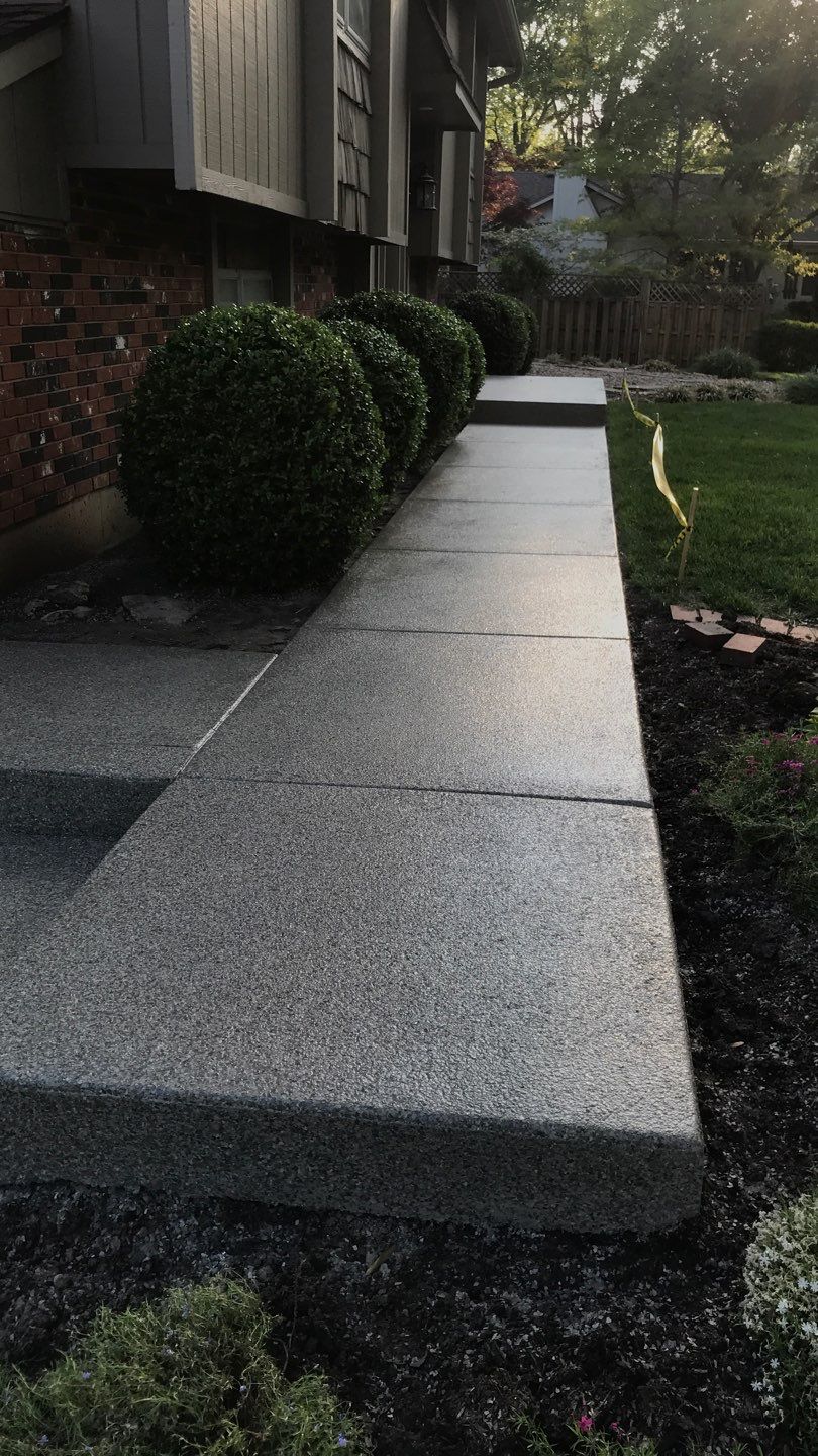 Walkway using Domino  by Select Painting, Coatings & Garage Cabinets