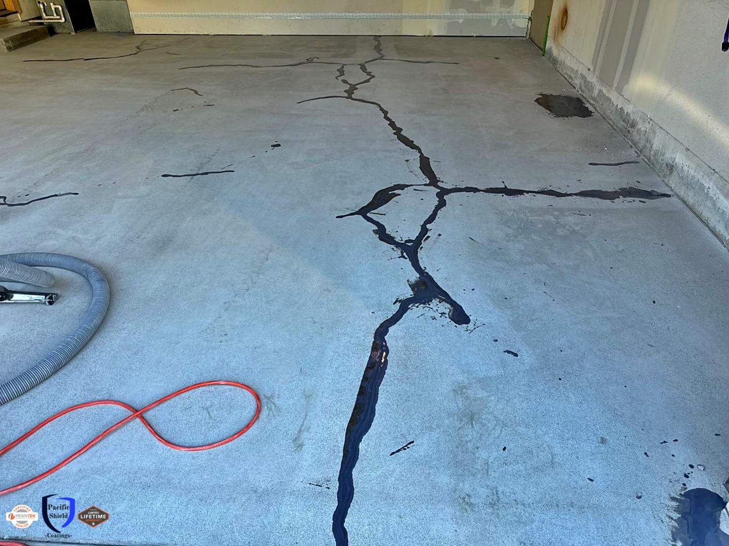 2 Car Garage in Smoke by Pacific Shield Coatings, Inc.