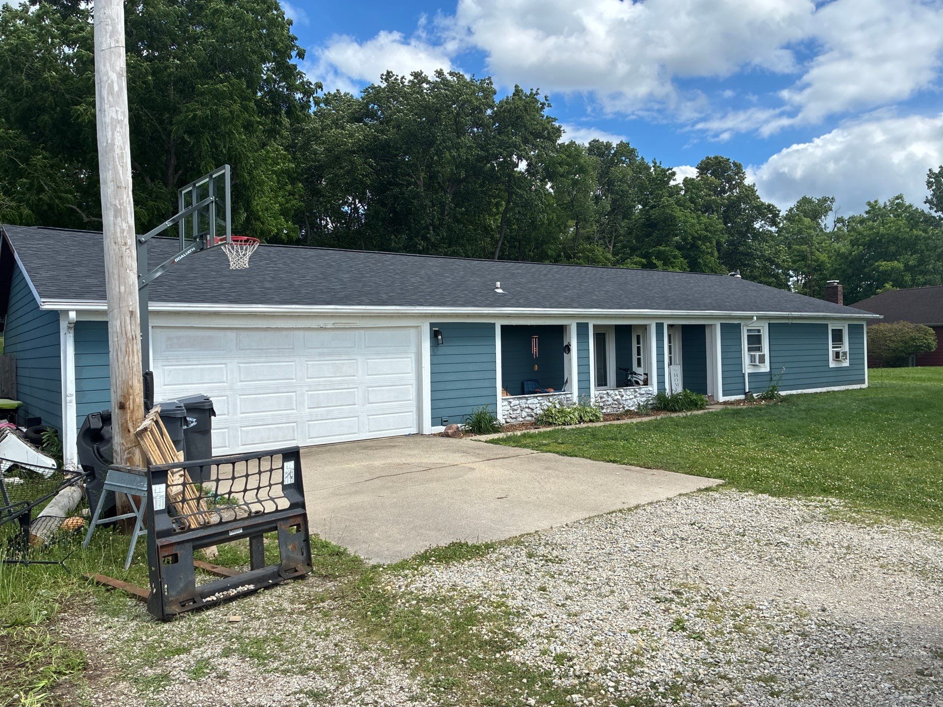 Project in Albany, IN by Rodeffer Roofing INC