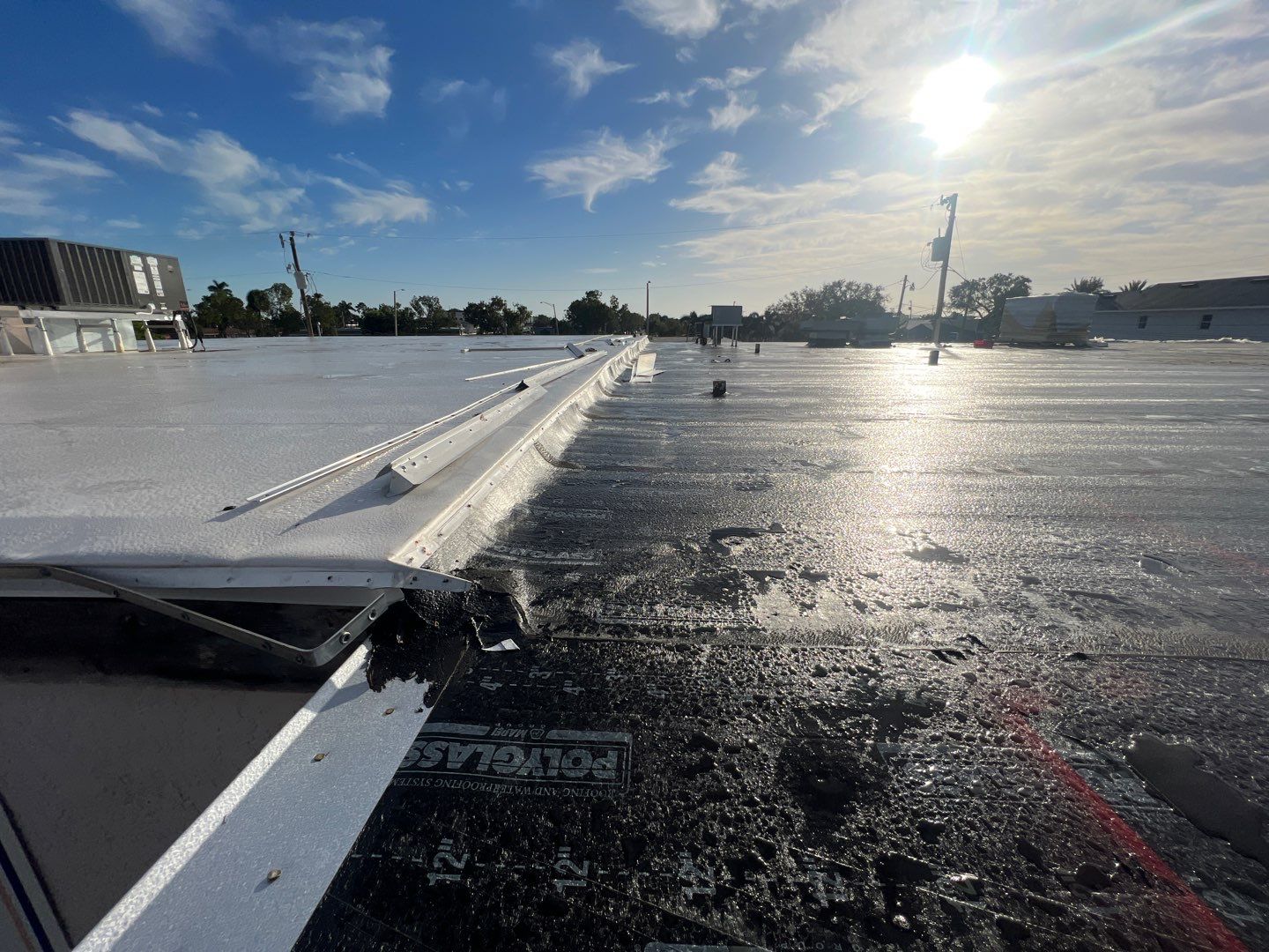 Commercial Roofing Installation using BUR by Four Peaks Roofing