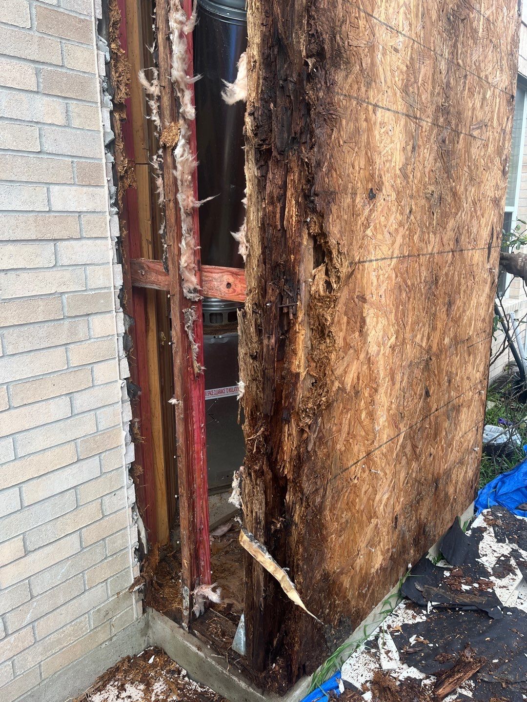 Chimney looks good but its BAD! by Bayfront Roofing and Construction