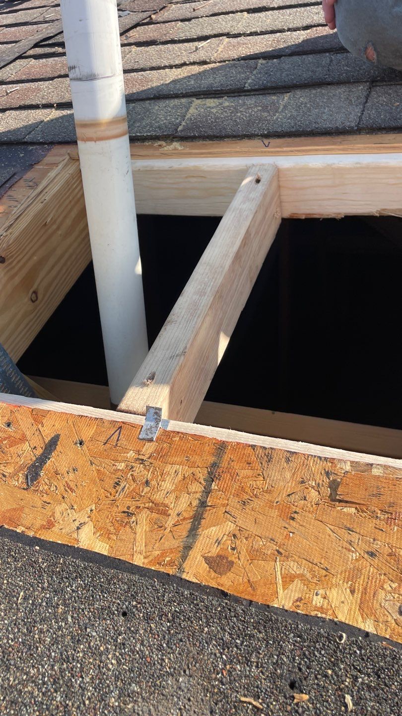 Residential Roof Repair Addressing Sheathing Damage in Frederick, Maryland by Frederick Roof Repair