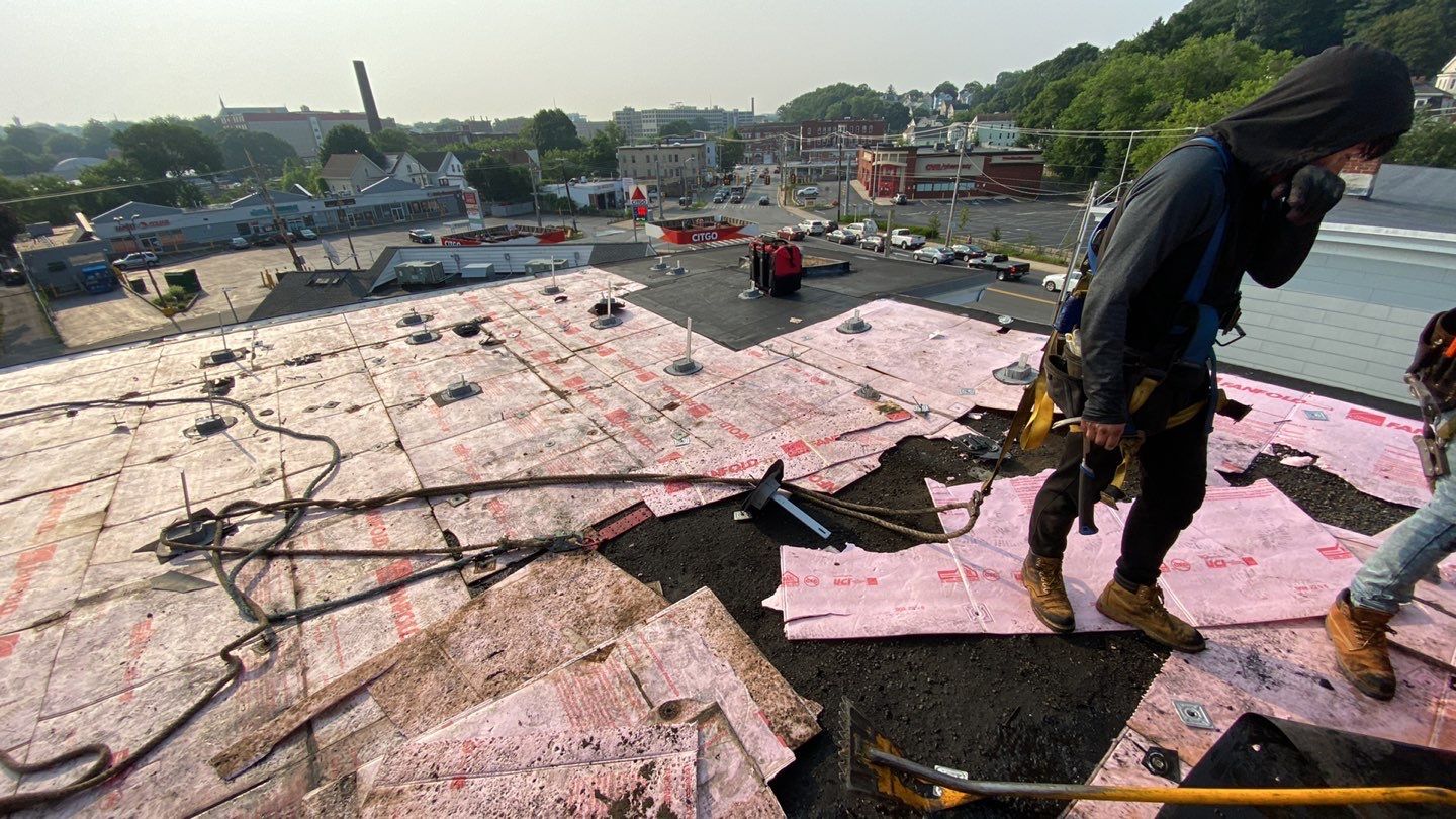 Residential Roofing Installation using EPDM/Rubber by Sensible Home Solutions