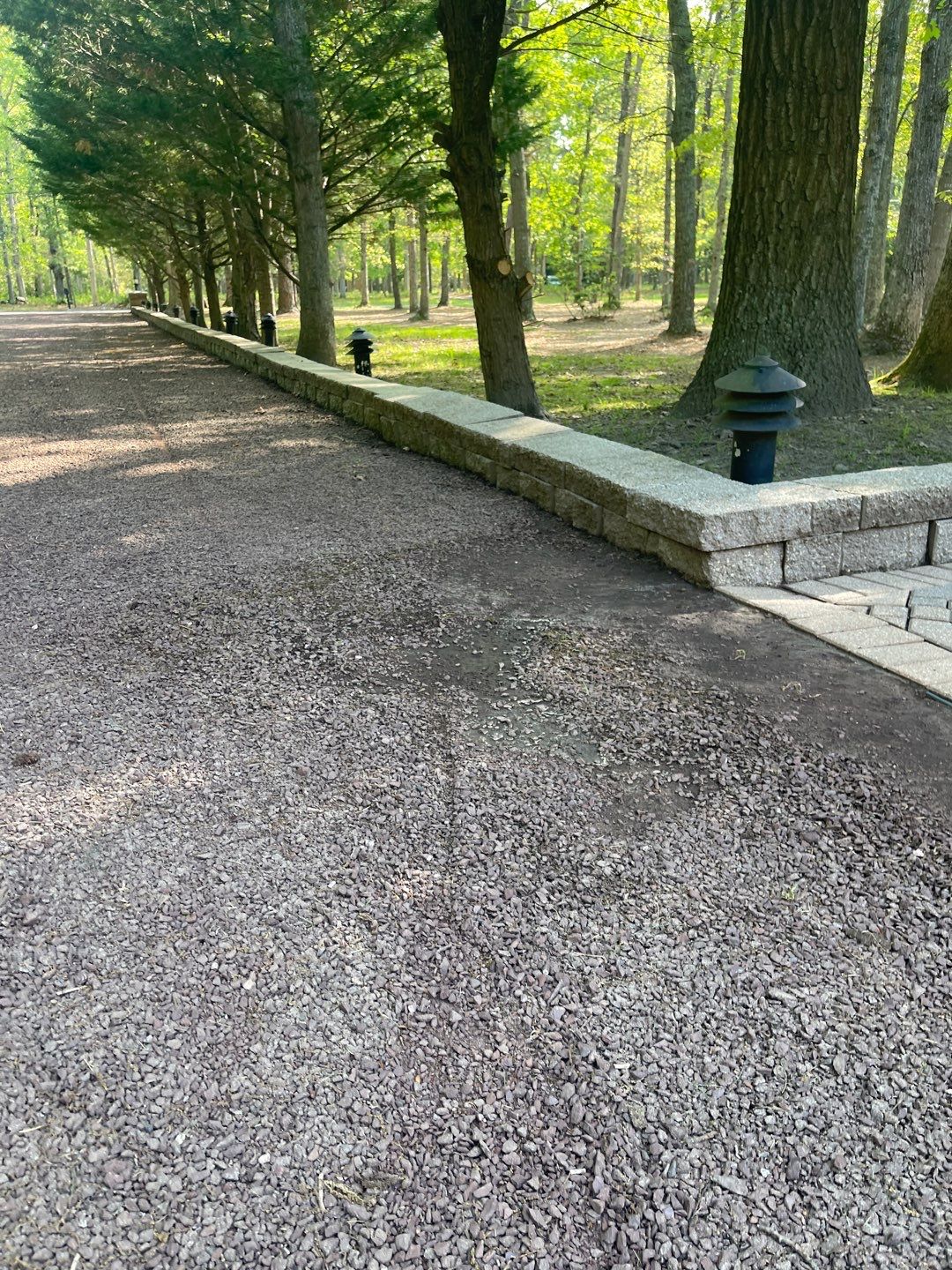 Pavers Cleaned, Garage and Concrete walls by SJ Exterior