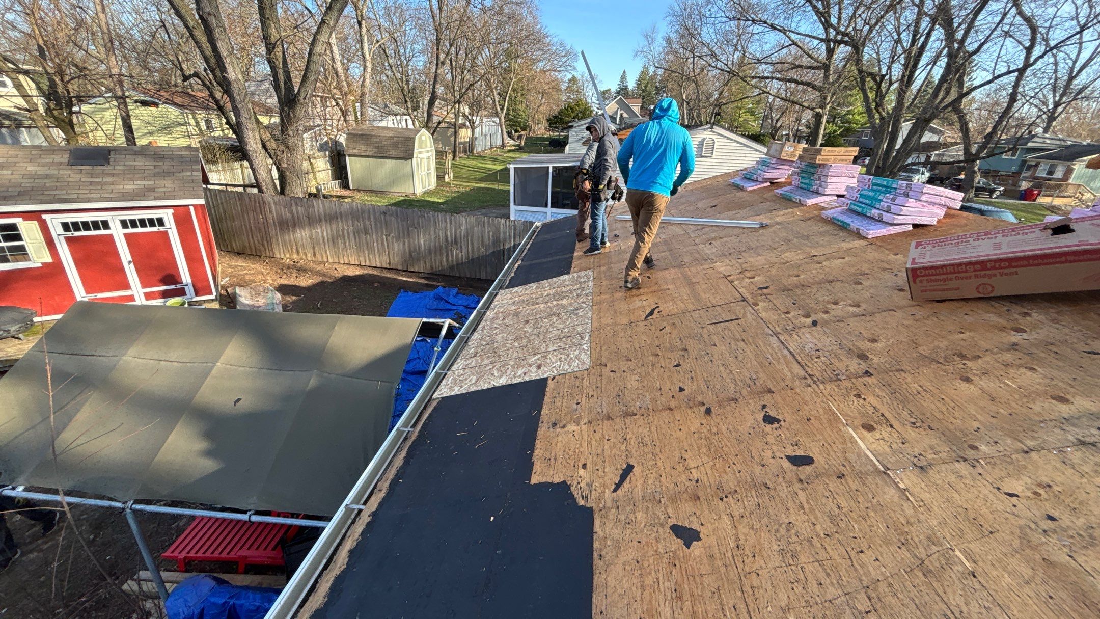 Roof Replacement using Owens Corning Summer Harvest by 180 Contractors