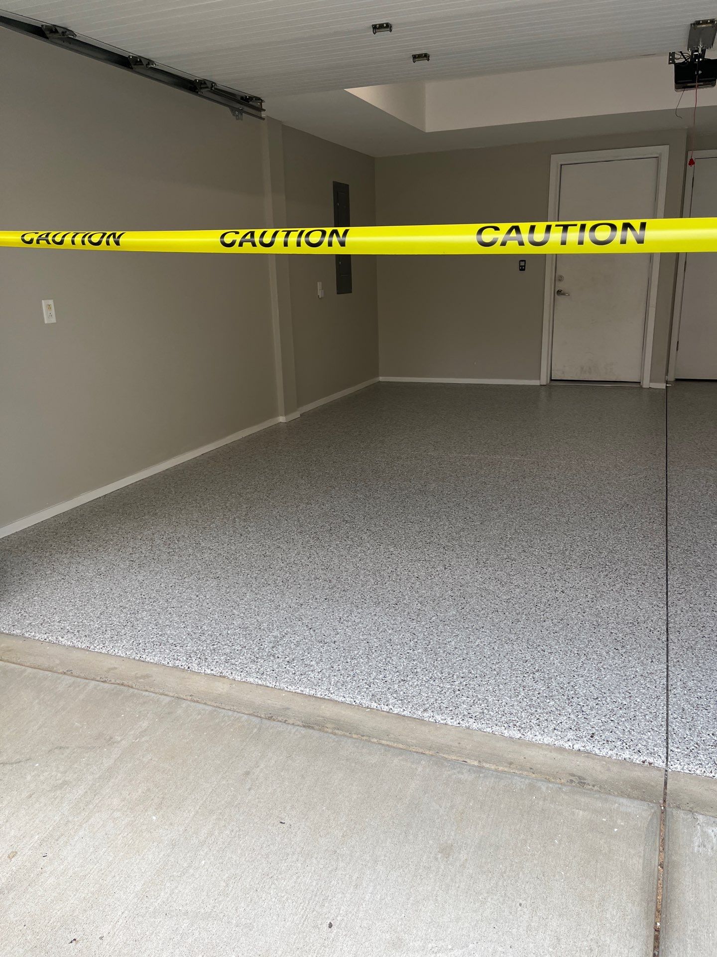 Garage Floor Coating using Coyote by My Garage Floor Guys