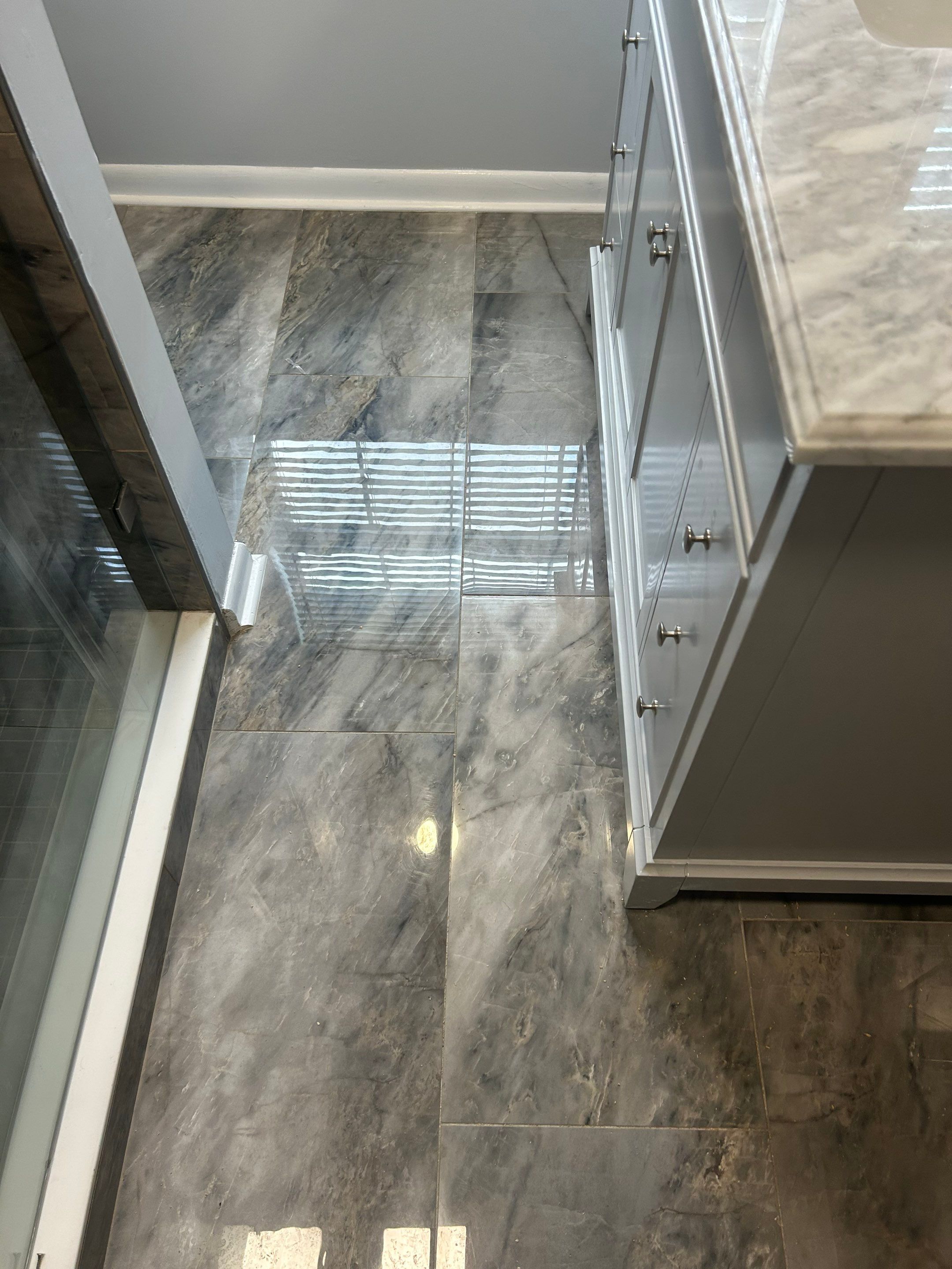 Luxury Bathroom Makeover: Walk-in Shower & Saloon Doors Renovation by urban green energy llc