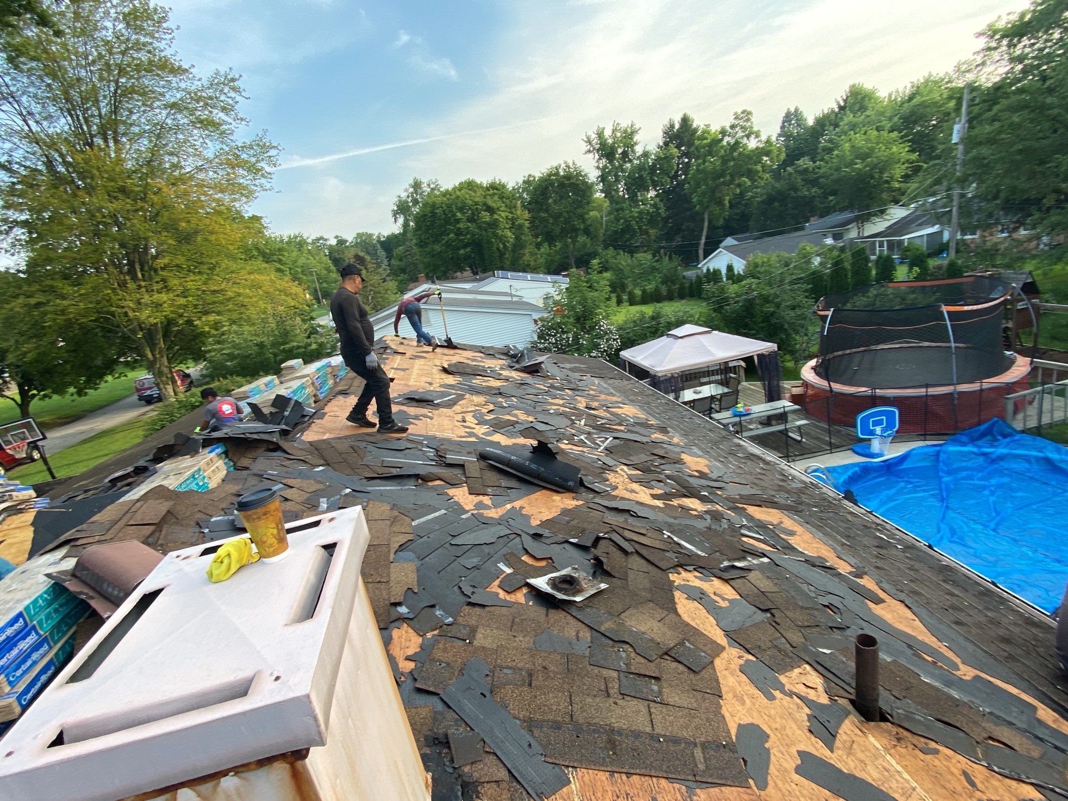Roof Replacement using CertainTeed Landmark by 180 Contractors